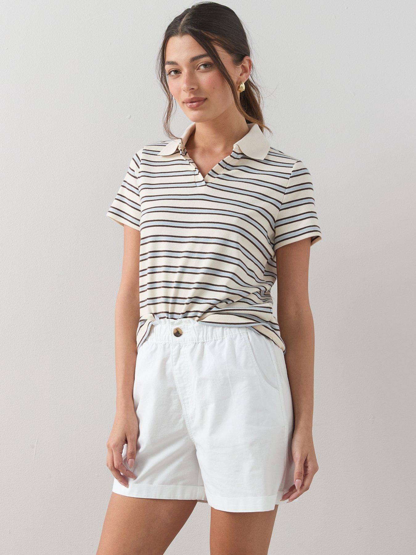 Image 6 of 7 of The Very Collection 2 Pack Poplin Shorts - Multi
