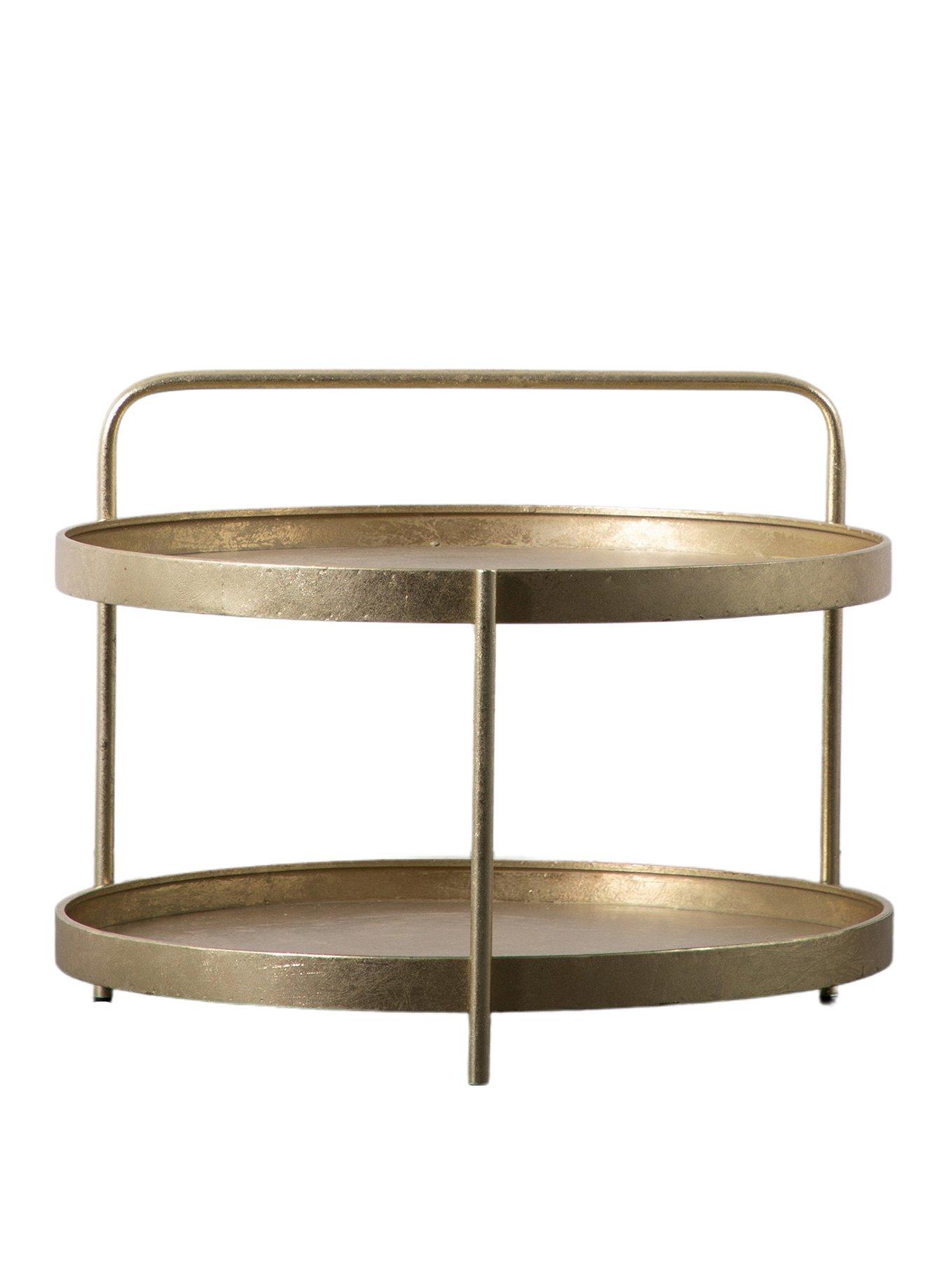 Image 2 of 6 of Gallery Direct Sennen Coffee Table Gold