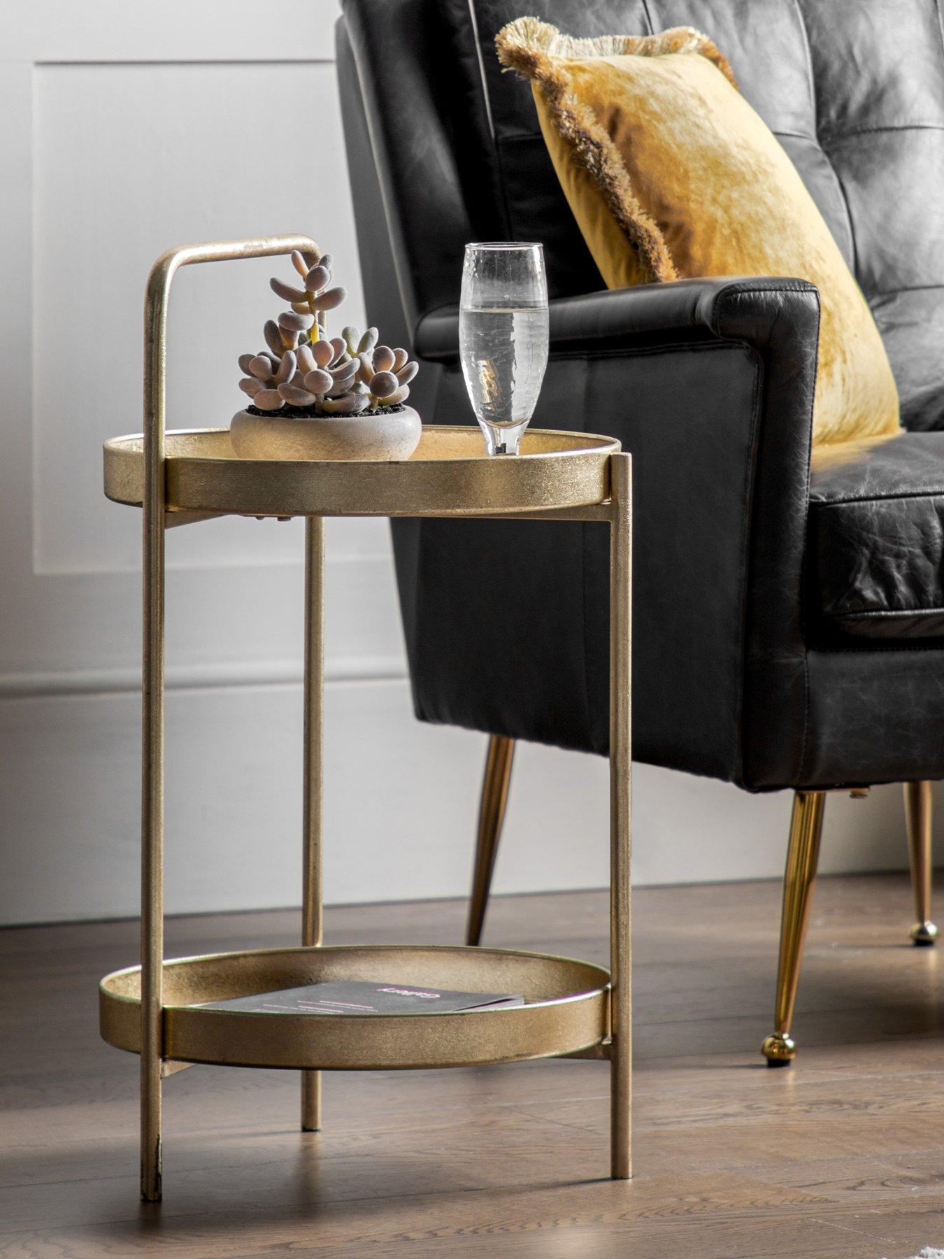 undefined Sennen Side Table Gold