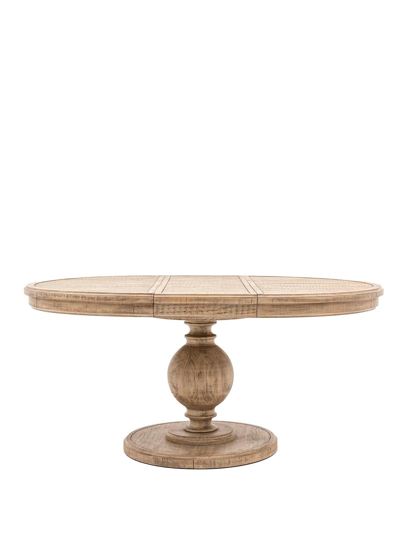 Image 2 of 5 of Gallery Direct Vancouver Rounnd Extending Dining Table