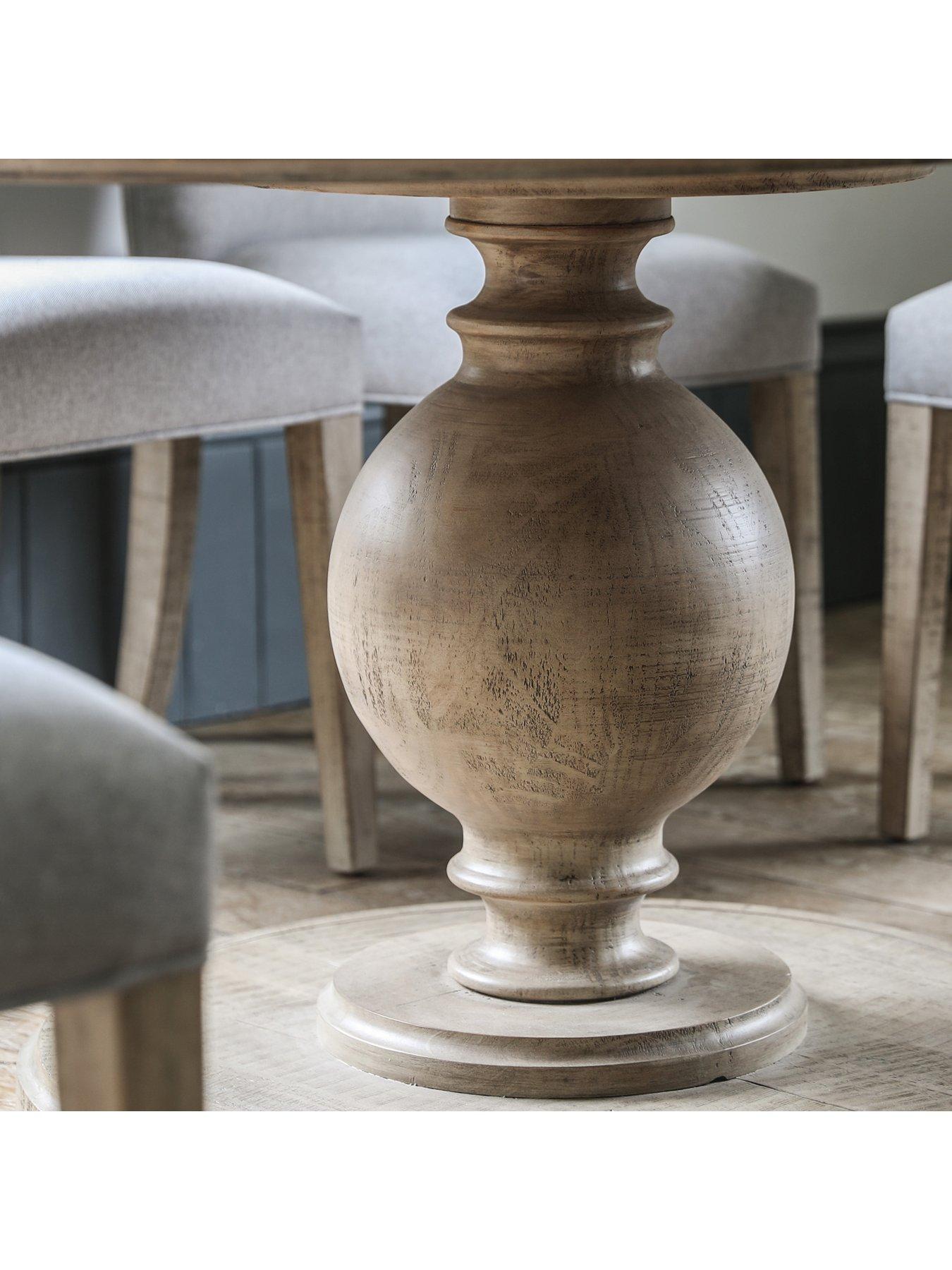 Image 4 of 5 of Gallery Direct Vancouver Rounnd Extending Dining Table