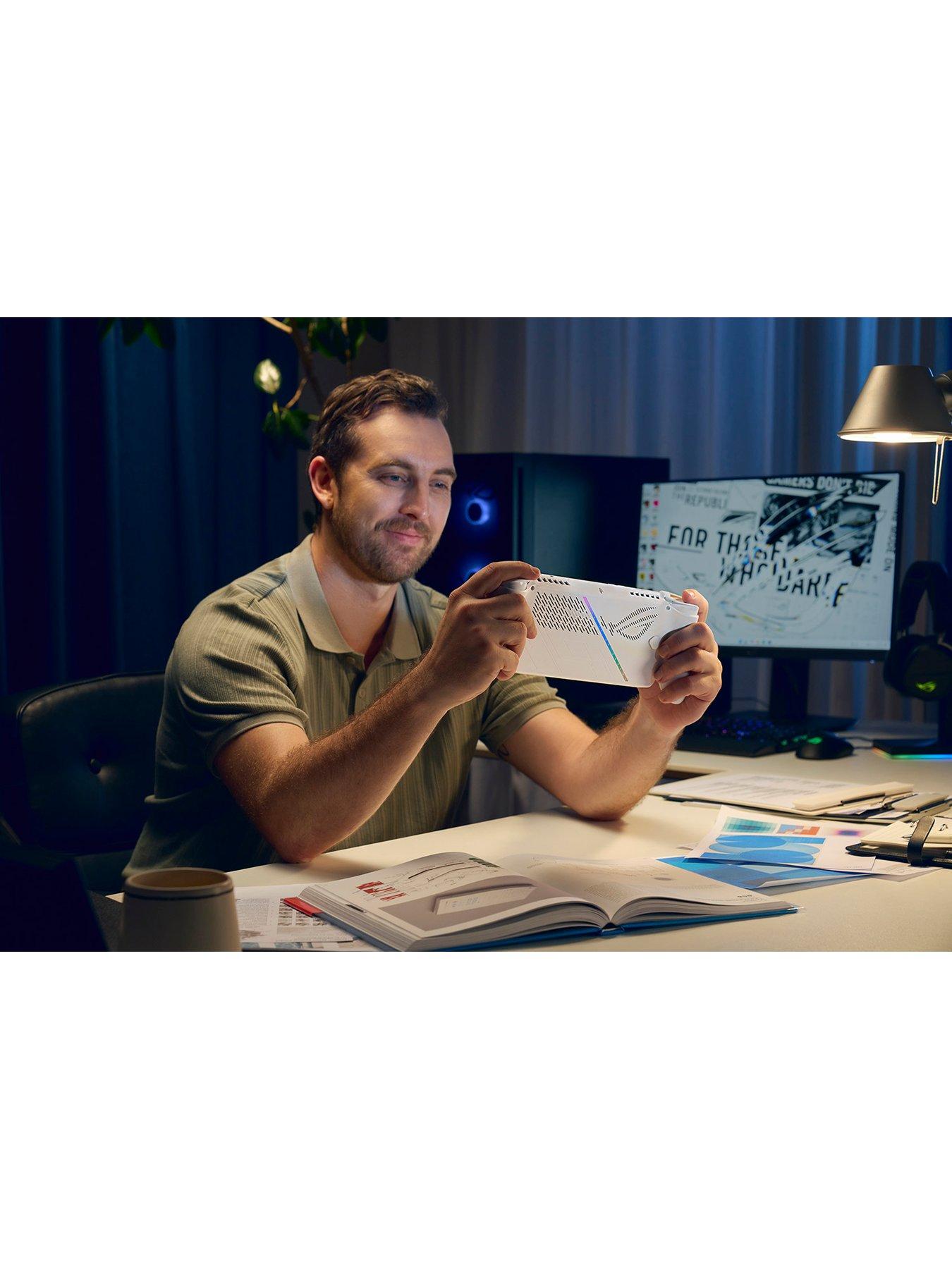  image of asus-rog-xbox-ally-7-inch-120hz-fhd-ips-amd-ryzen-z2-16gb-ram-512gb-ssd-handheld-pc-gaming-console-white