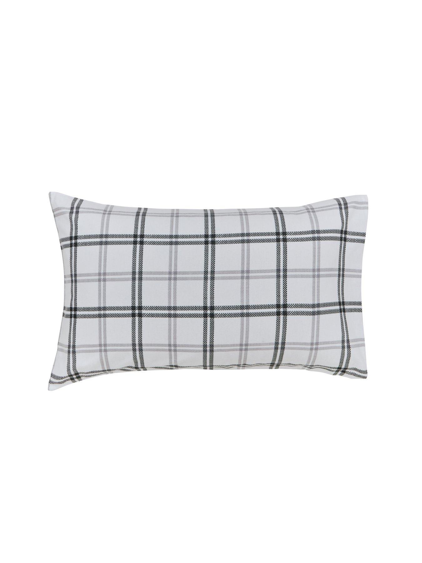 Image 4 of 5 of Helena Springfield Hunters Check Duvet Cover Set Grey