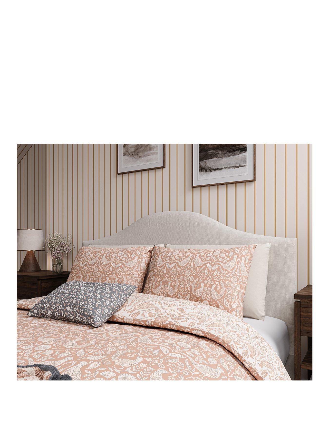 Image 2 of 4 of Helena Springfield Pheasants Duvet Cover Set Copper