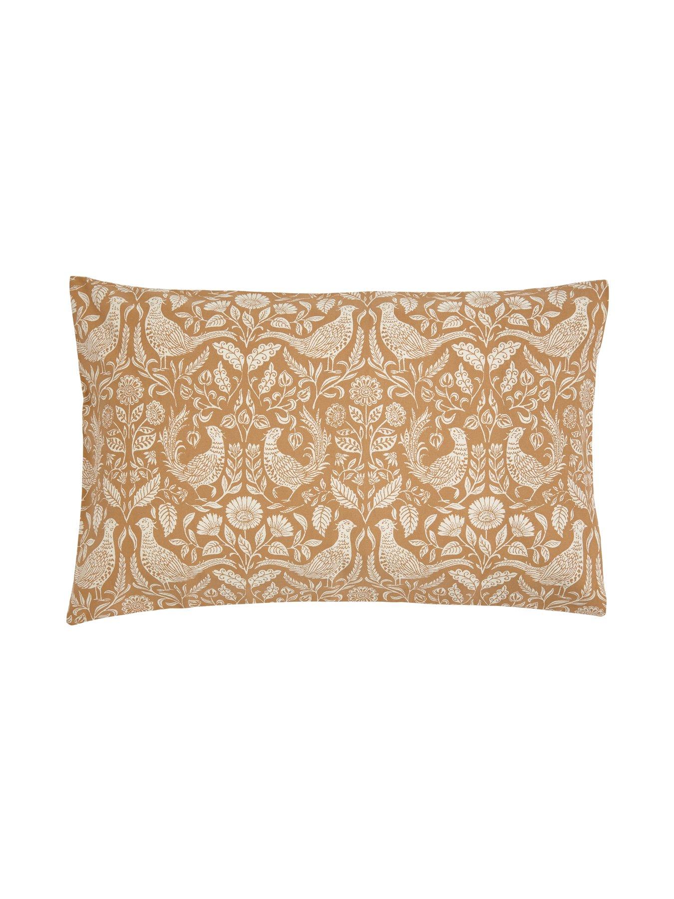 Image 3 of 4 of Helena Springfield Pheasants Duvet Cover Set Copper