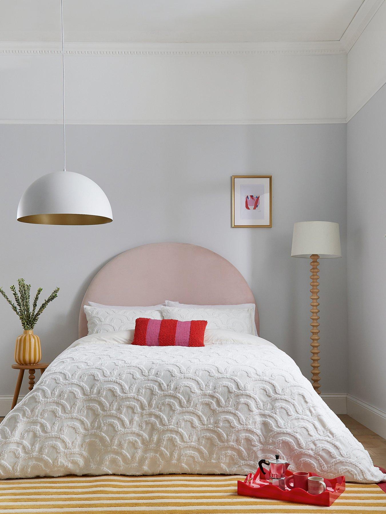 Image 1 of 5 of Helena Springfield Annie Duvet Cover Set White
