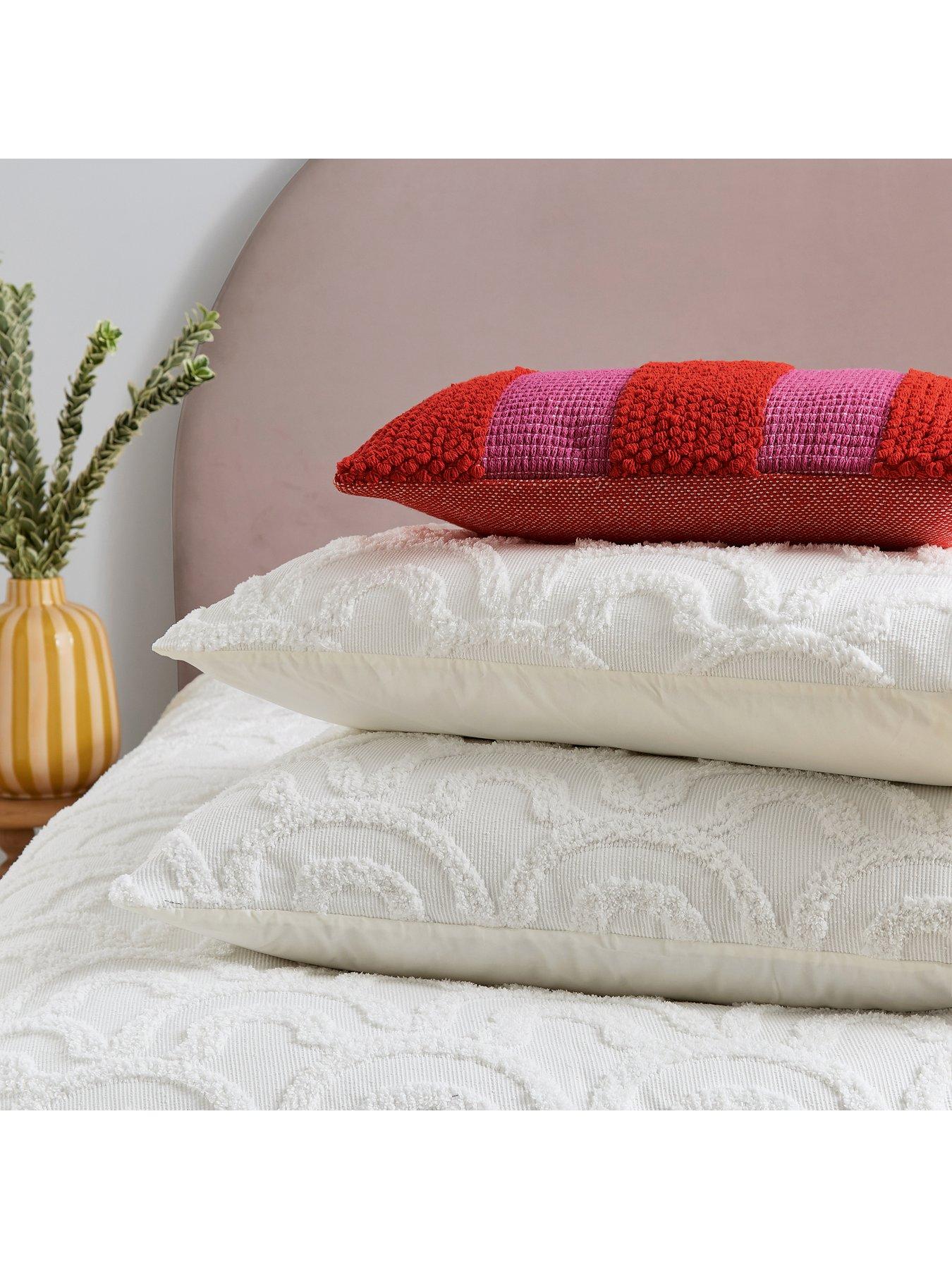 Image 5 of 5 of Helena Springfield Annie Duvet Cover Set White