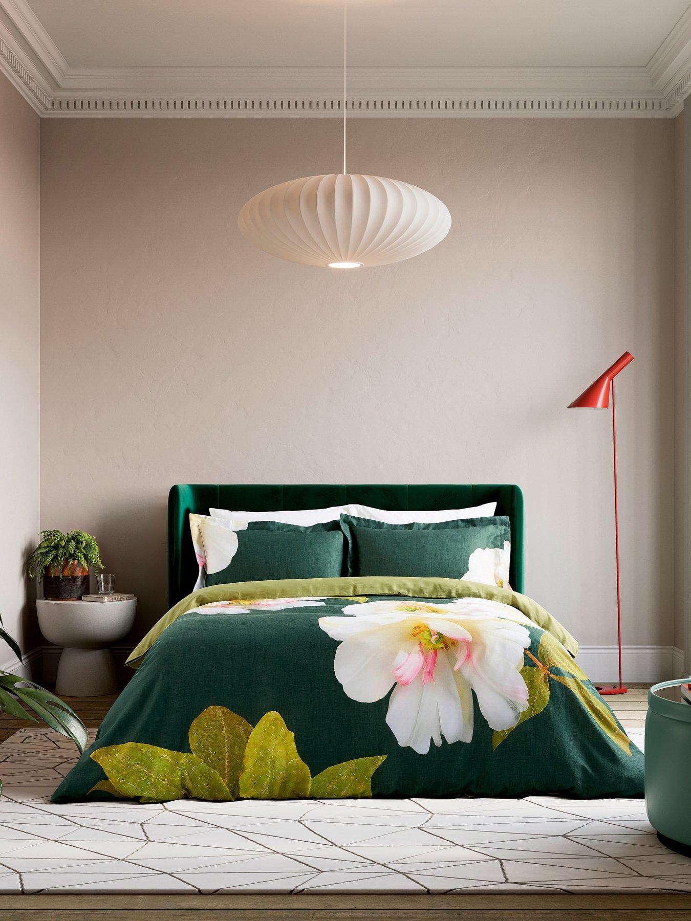 undefined Gardenia Cover Duvet Set Forest