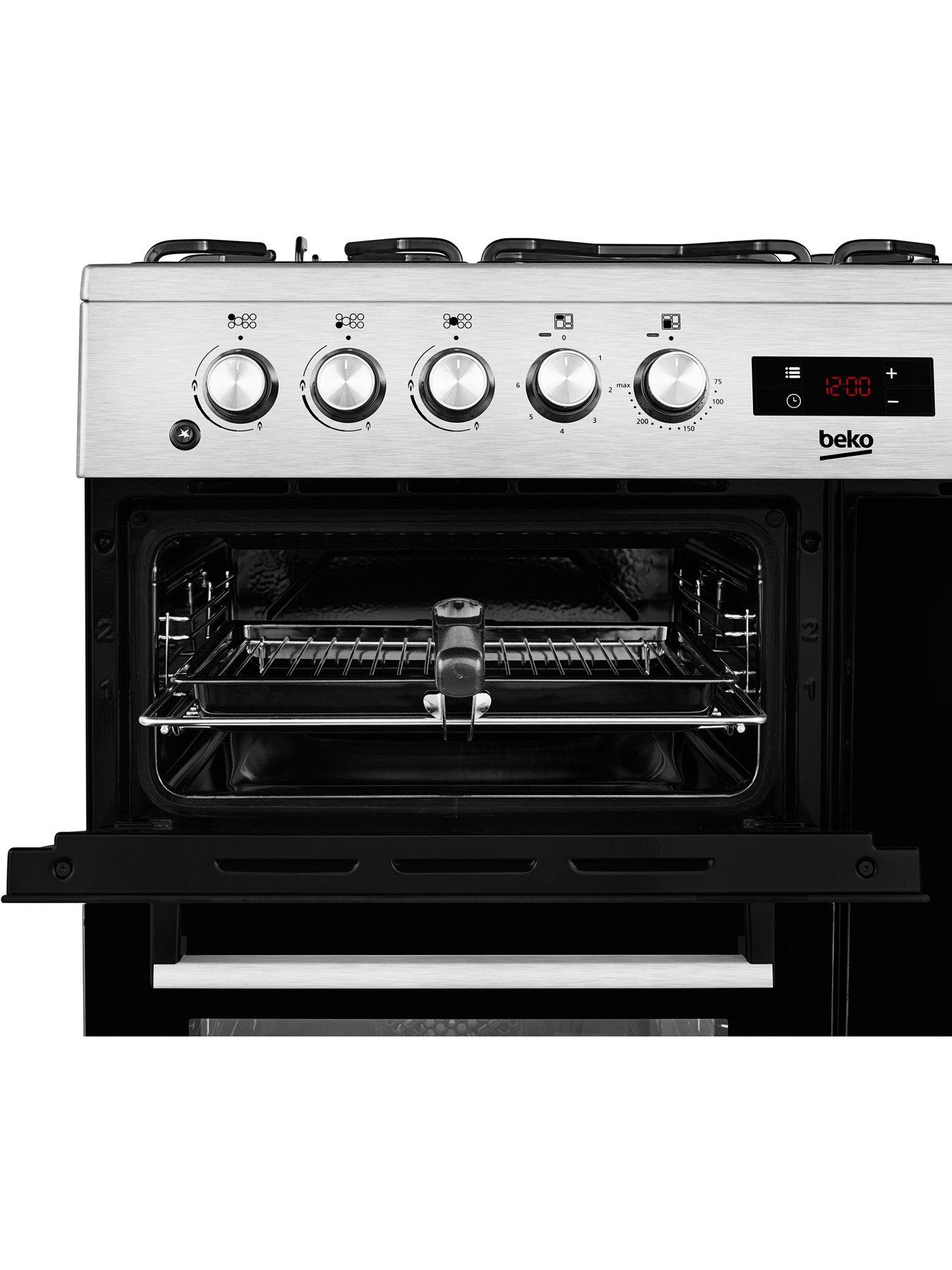 Image 5 of 6 of Beko KDV100X 100cm wide with 7 burners Range Cooker Stainless Steel