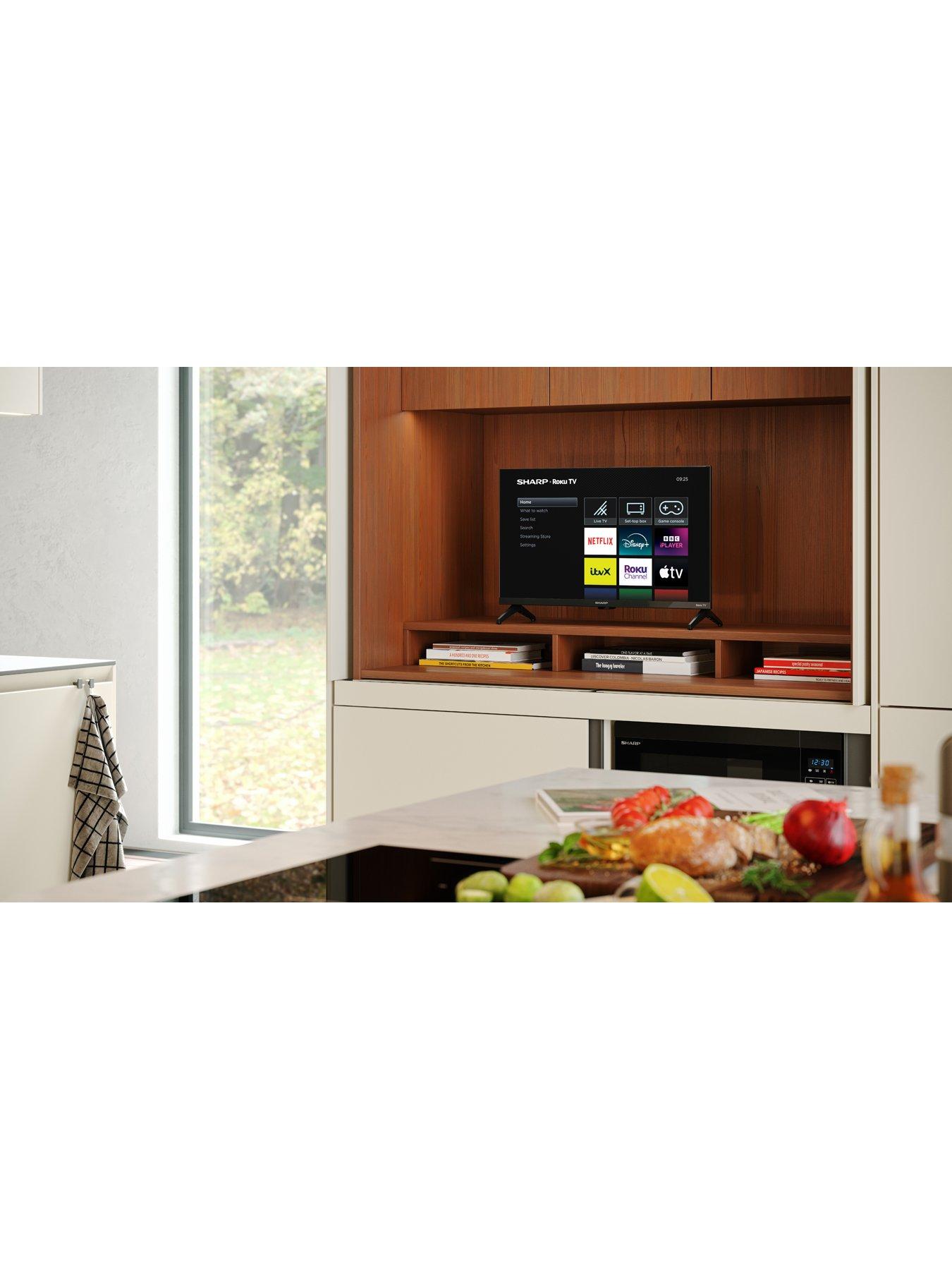 Image 2 of 7 of Sharp 24HD2225K 24-inch HD-Ready Smart Roku TV with Freely