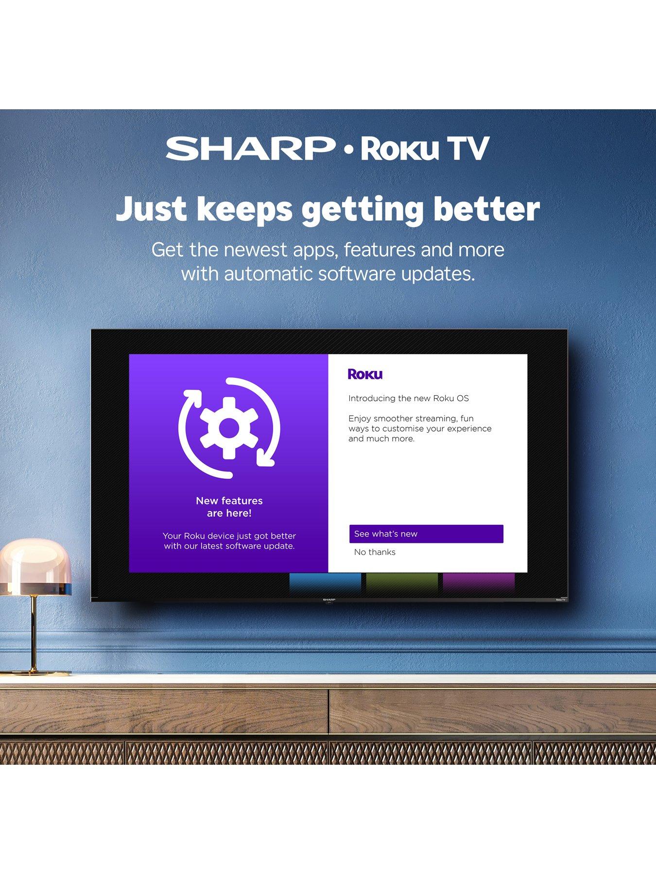 Image 7 of 7 of Sharp 24HD2225K 24-inch HD-Ready Smart Roku TV with Freely