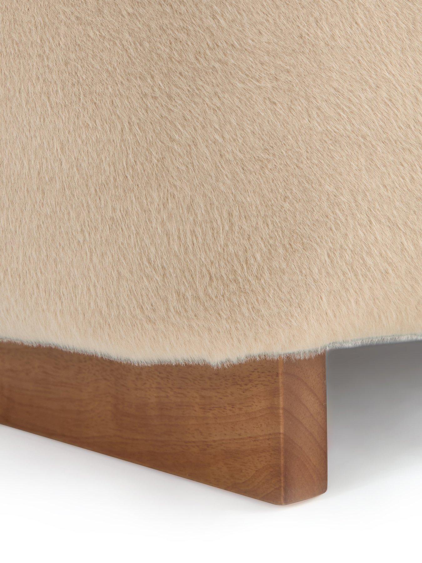 Image 5 of 7 of The Very Collection Dante Faux Fur Accent Chair