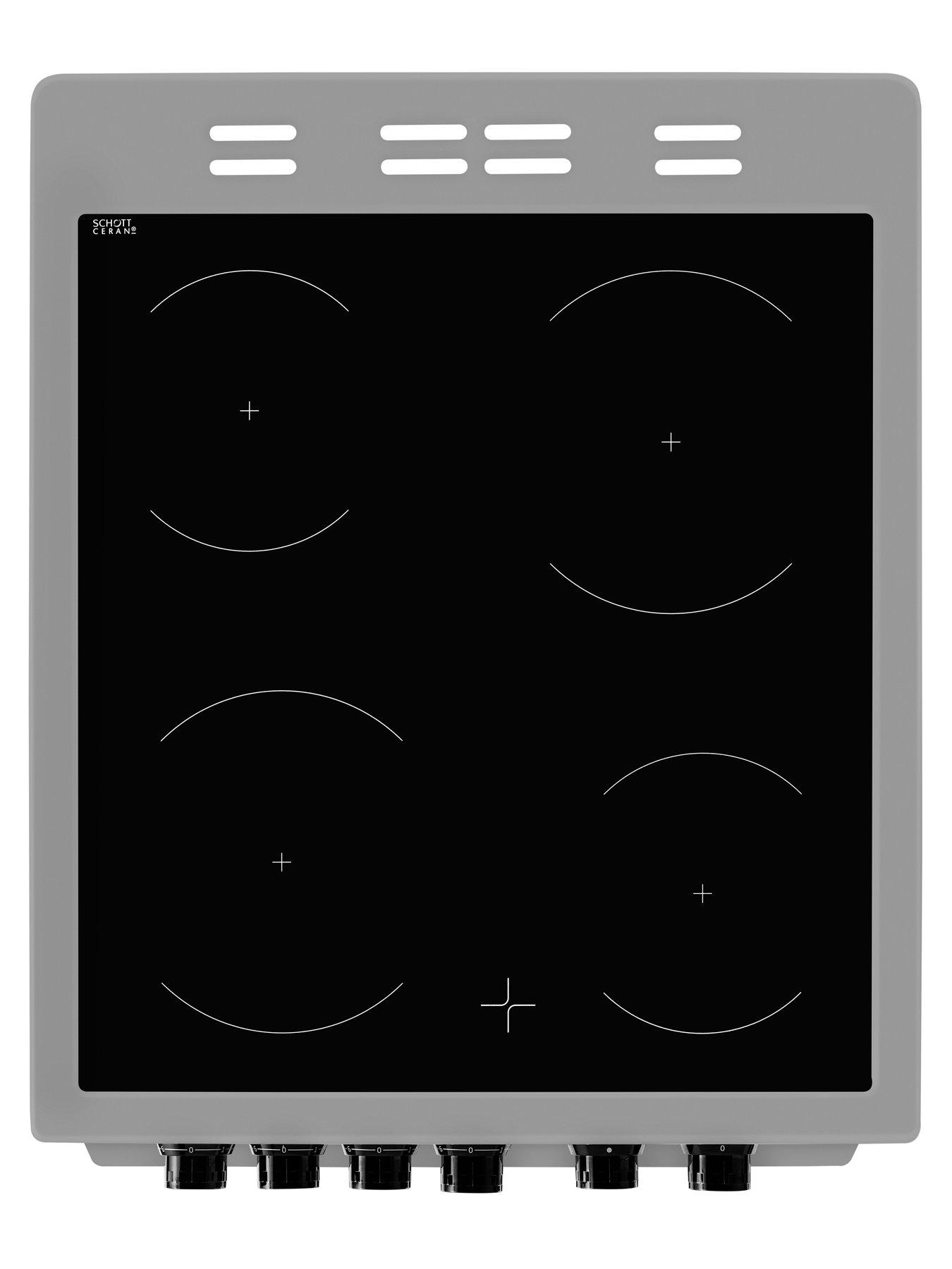 Image 3 of 6 of Beko KDC5422AS Electric Cooker Silver