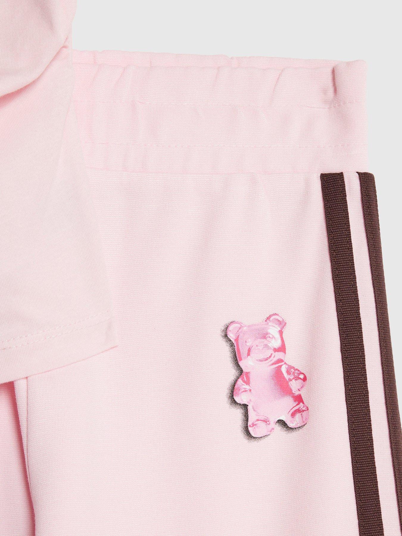  image of river-island-older-girls-sassy-queen-tracksuit-set-pink