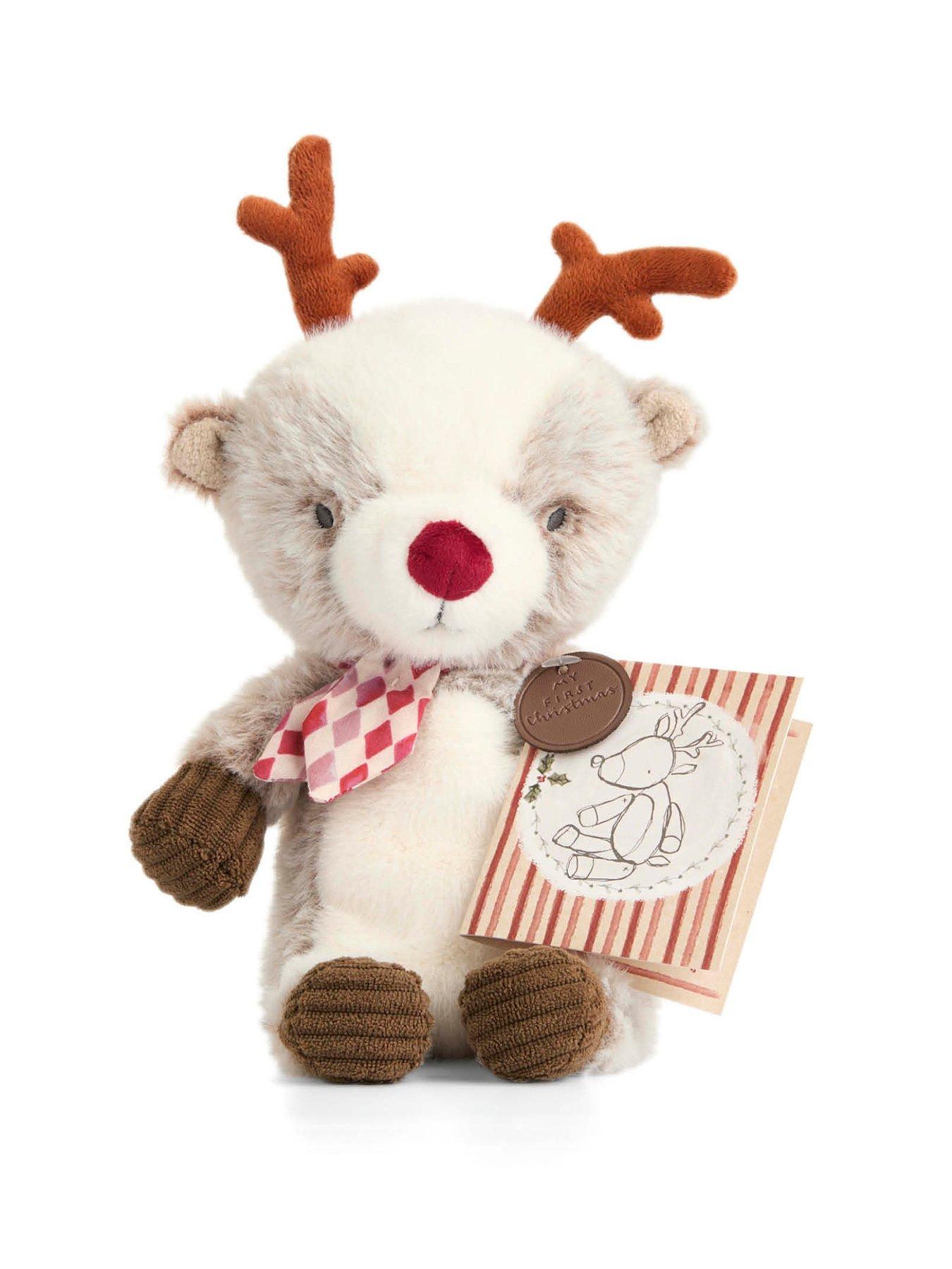  image of mamas-papas-soft-toy-reindeer-2025