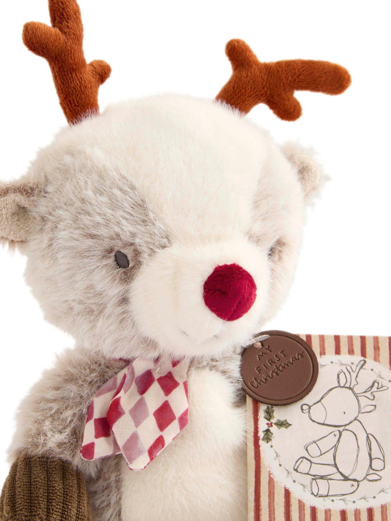  image of mamas-papas-soft-toy-reindeer-2025
