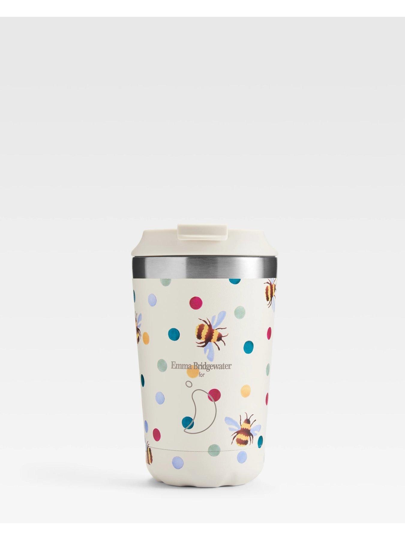 Chilly's Emma Bridgewater, Original Cup 2024, 340ml, Polka Dot & Bees
