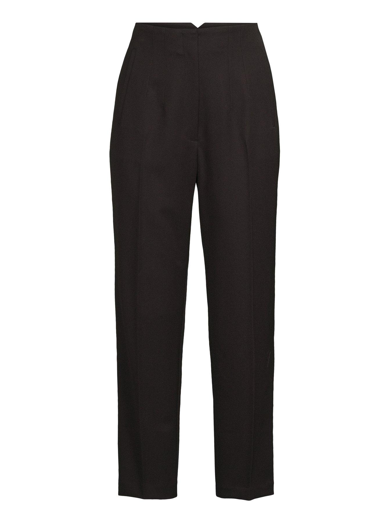 Image 7 of 7 of The Very Collection Tapered Leg Trouser - Black