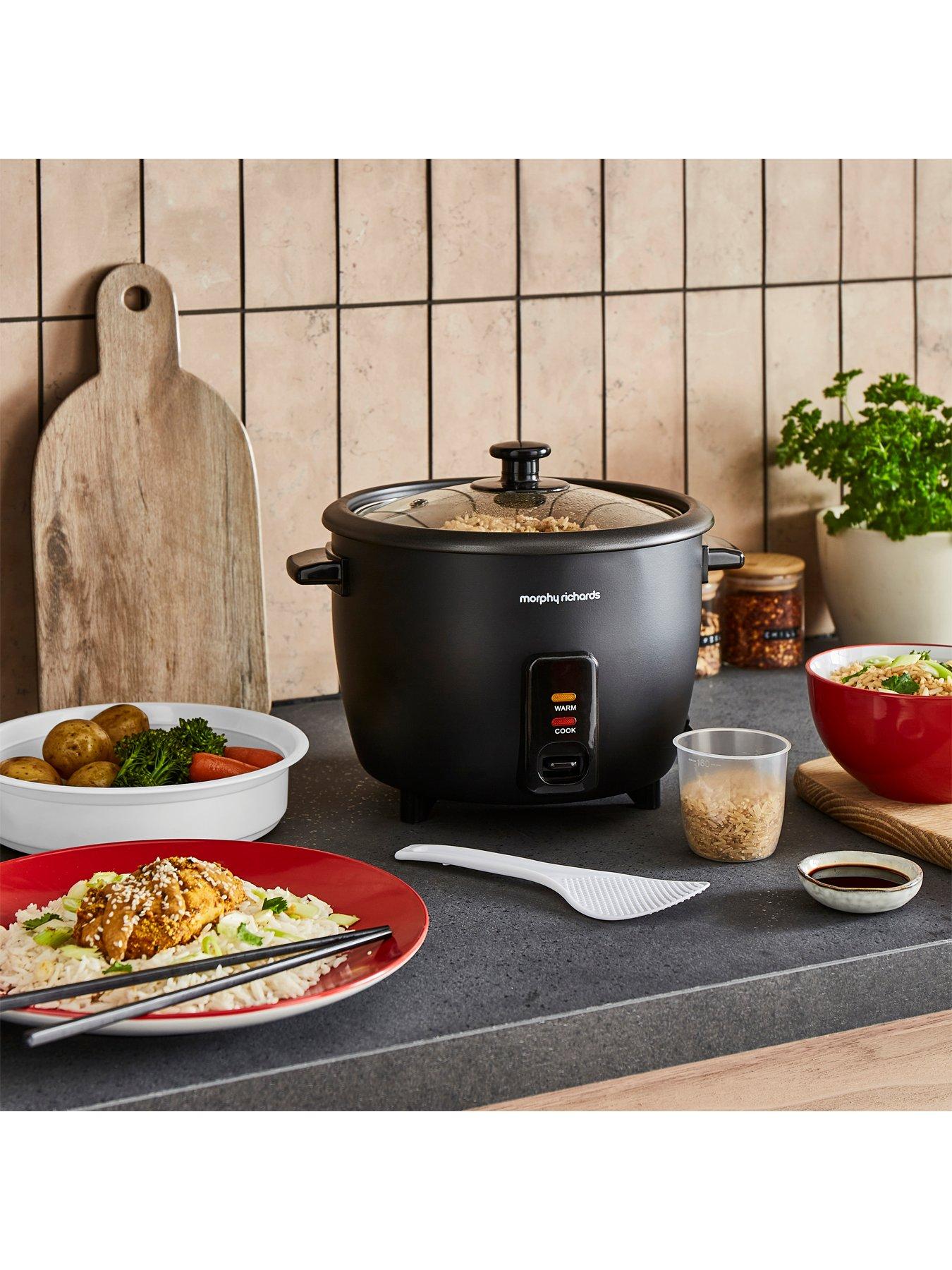  image of morphy-richards-8-cups-15l-rice-cooker--black