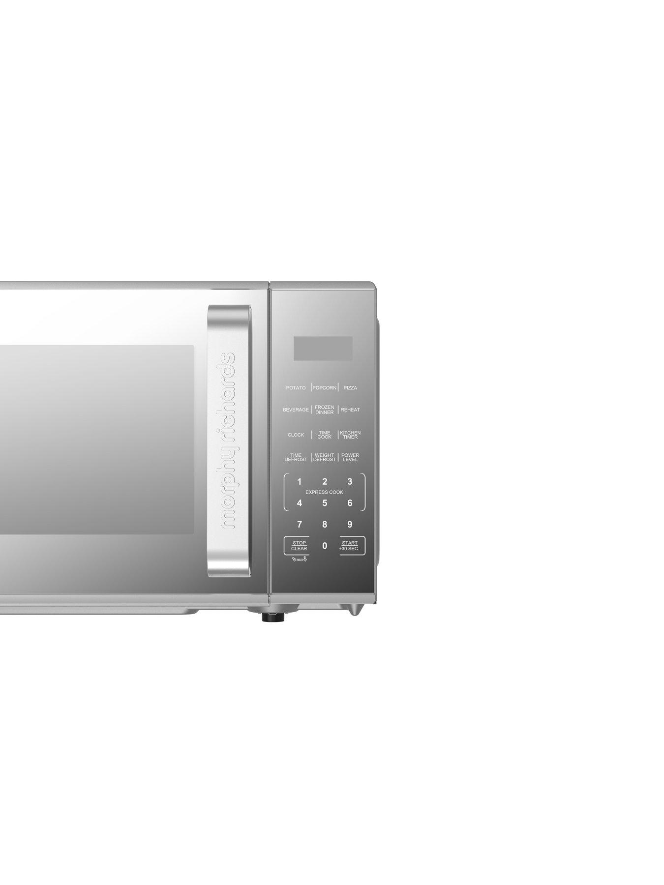  image of morphy-richards-microwave-20l-800w-digital-ss-handle-with-acrylic-membrane-panel