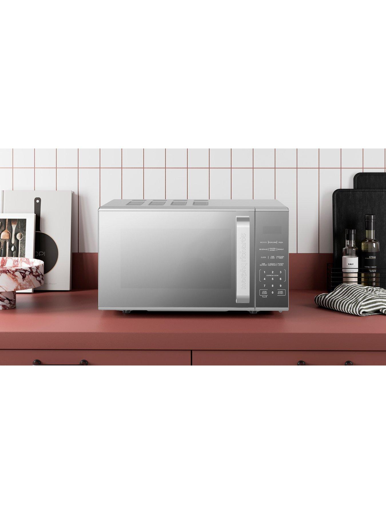  image of morphy-richards-microwave-20l-800w-digital-ss-handle-with-acrylic-membrane-panel
