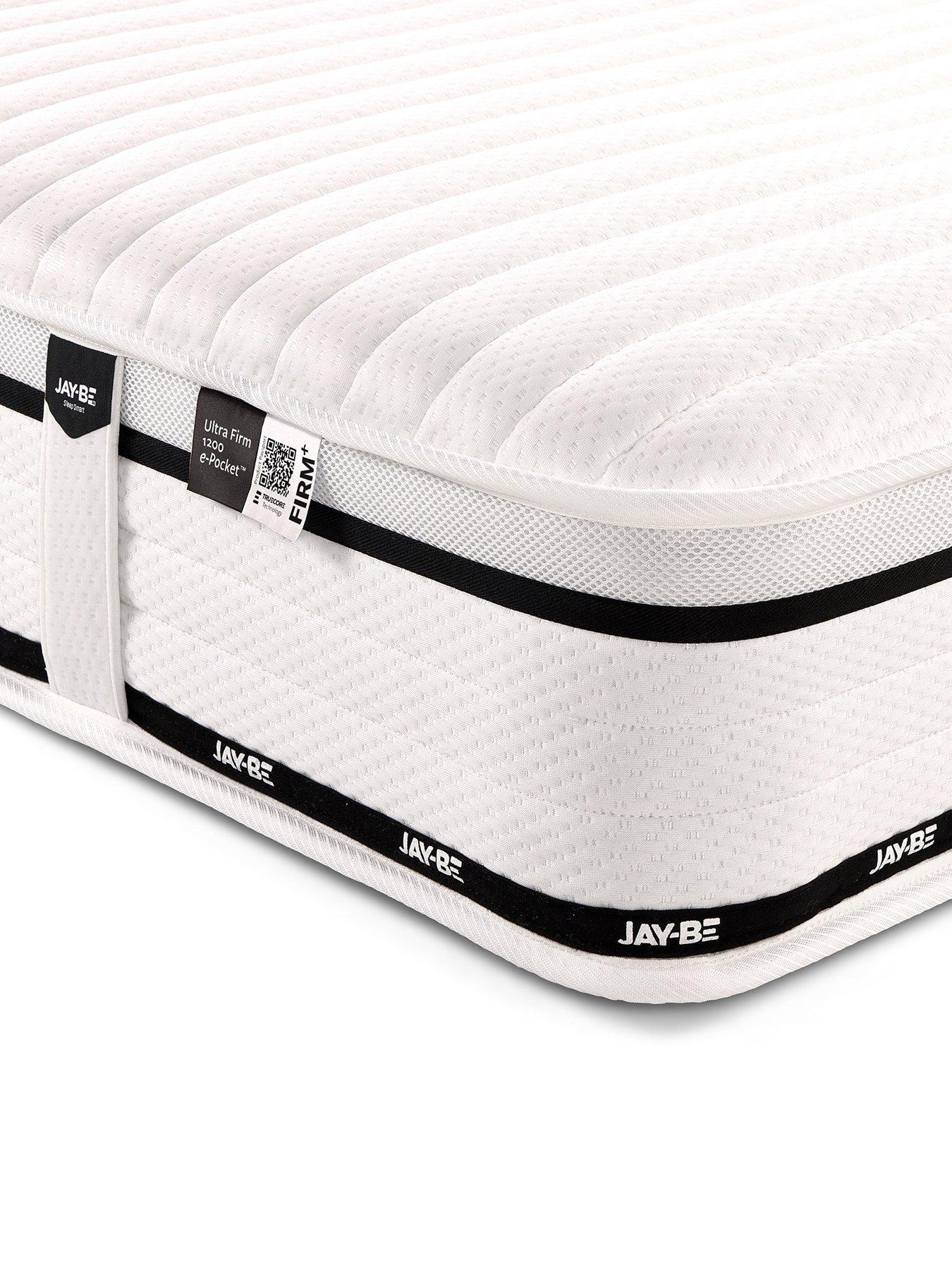  image of jaybe-flex-1200-pocket-sprung-ultra-firm-mattress