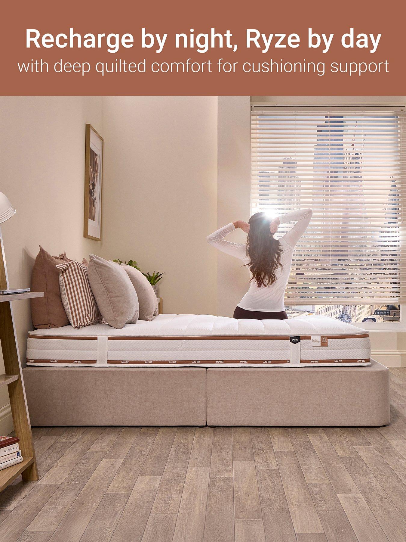 Image 3 of 7 of Jaybe Jay-Be Ryze Deep Quilted Sprung Mattress
