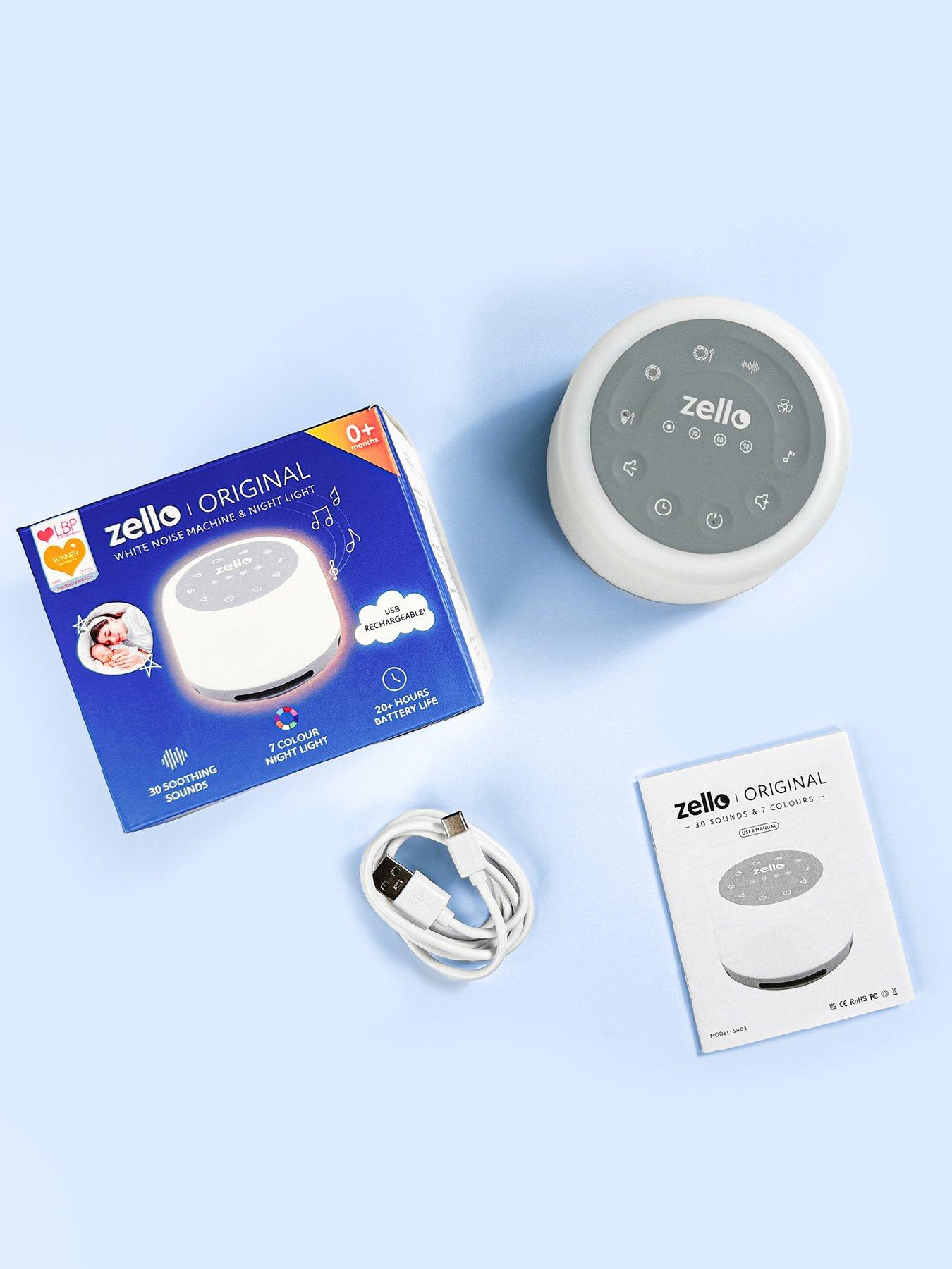 Zello Original White Noise Machine & Night Light