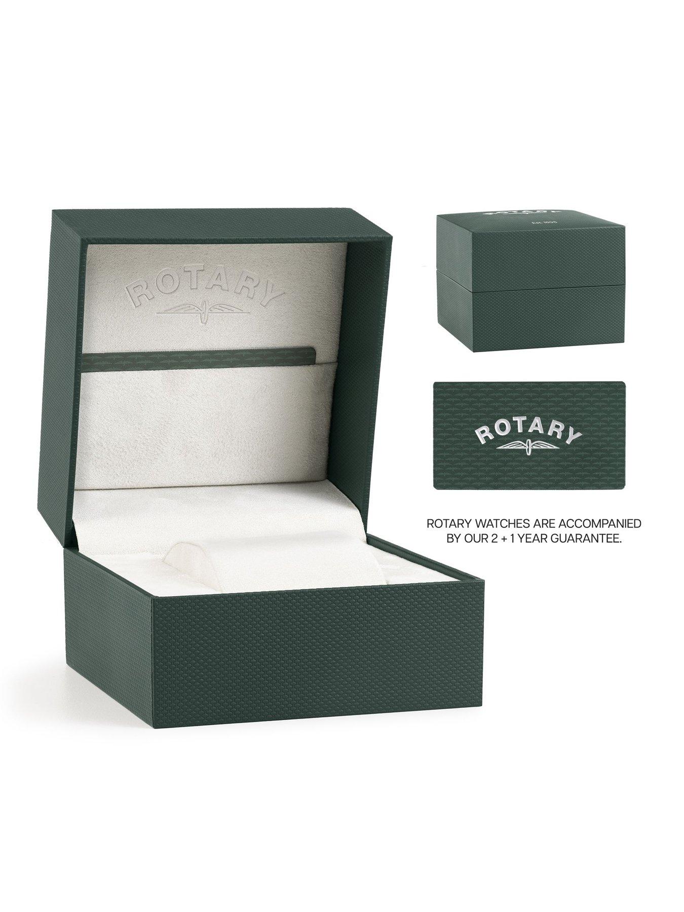  image of rotary-ladies-brilliance-stone-set-white-dial-stainless-steel-bracelet-watch