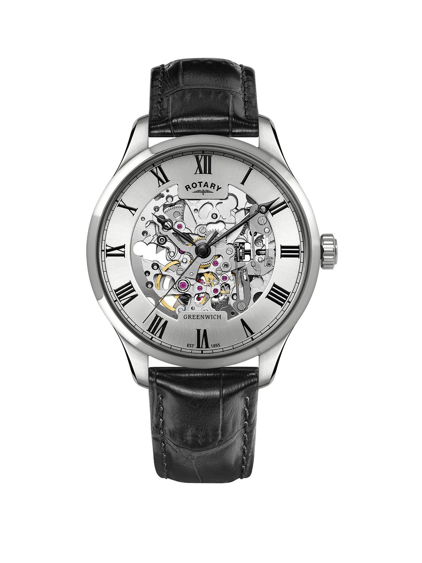rotary-mens-greenwichnbspstainless-steel-black-leather-strap-watch