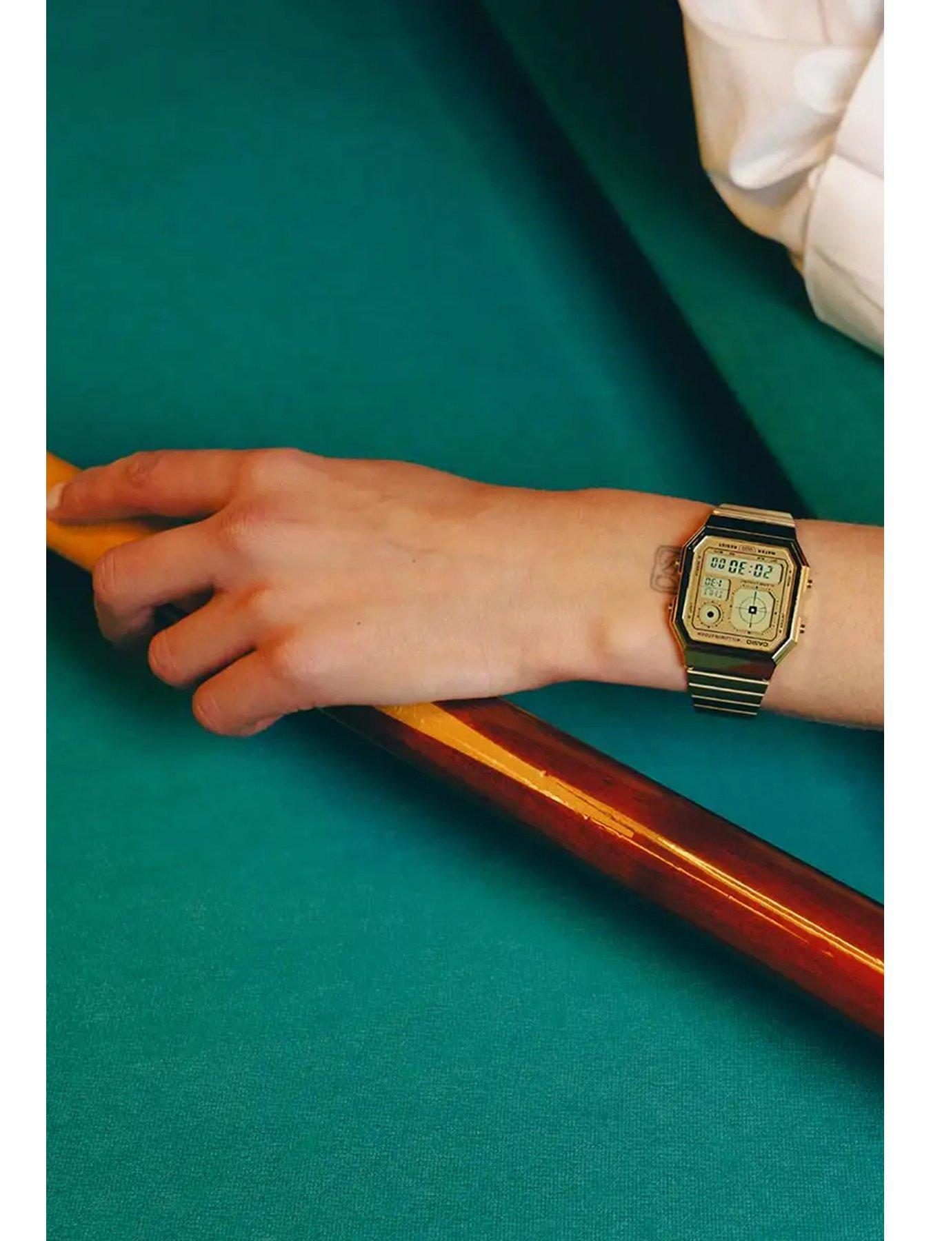 Image 3 of 4 of Casio A130WEG Digital Watch