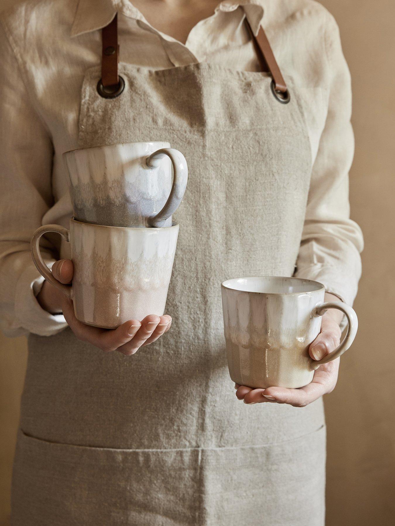 Denby Reactive Pink Set Of 2 Mugs