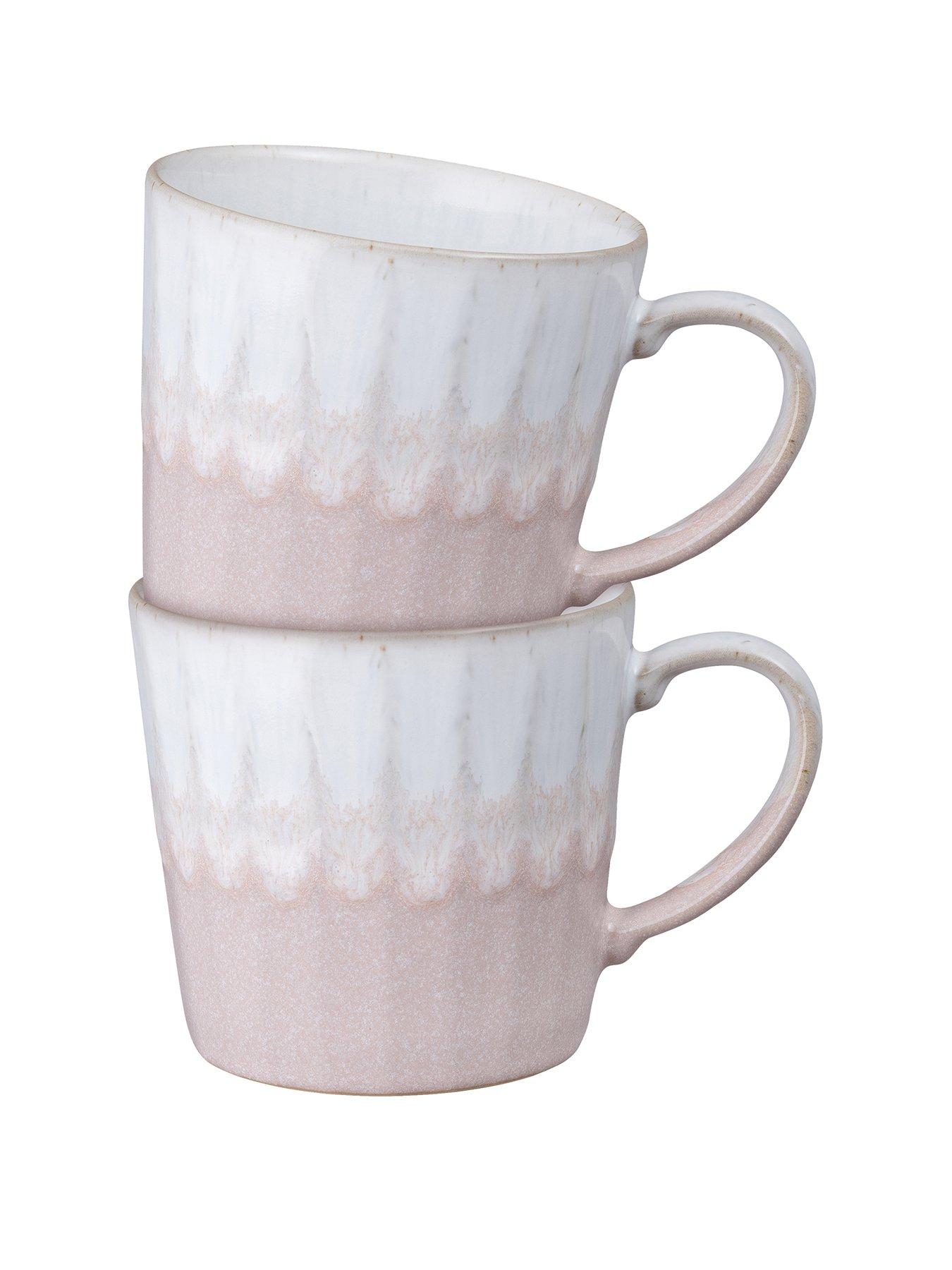 Image 1 of 5 of Denby Reactive Pink Set Of 2 Mugs