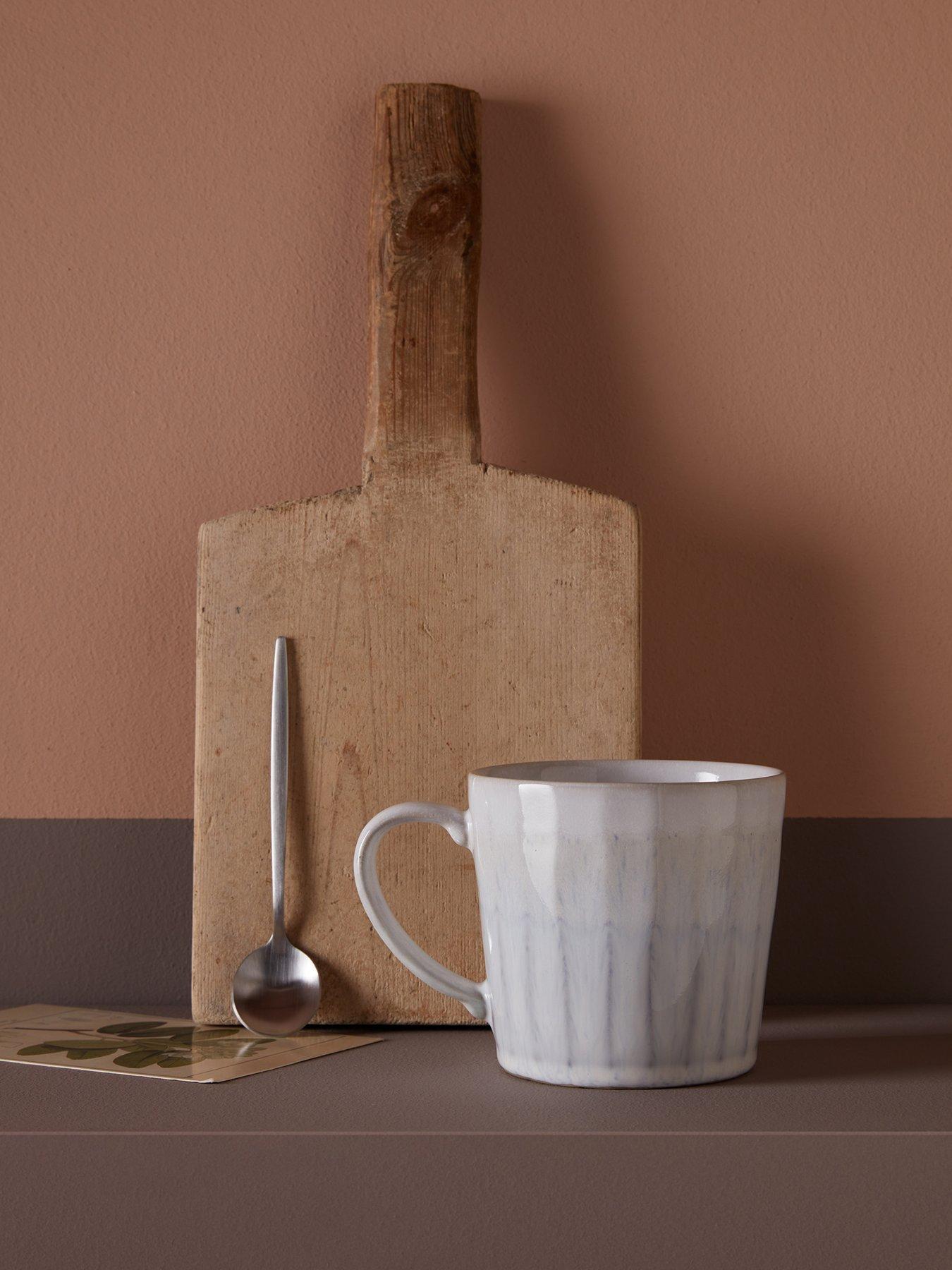 Denby Reactive White Set Of 2 Mugs