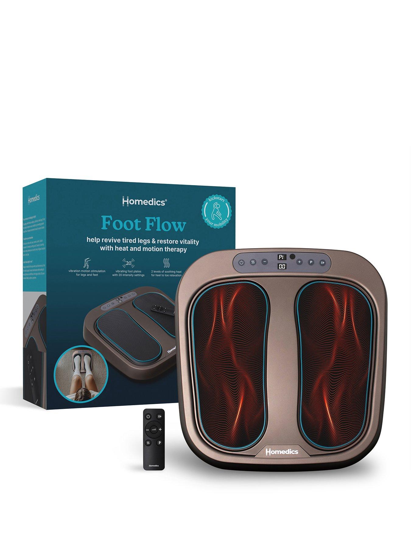 Image 1 of 8 of Homedics Foot Flow Vibration Foot Massager