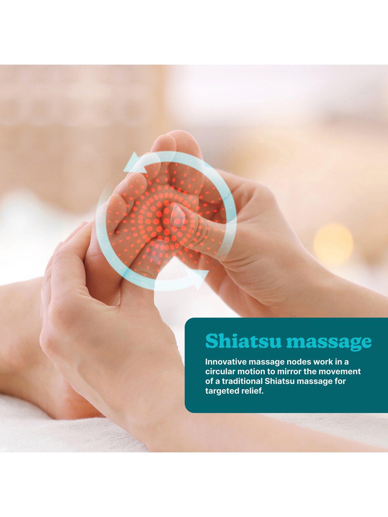 Image 4 of 8 of Homedics Shiatsu Deluxe Foot Massager with Heat