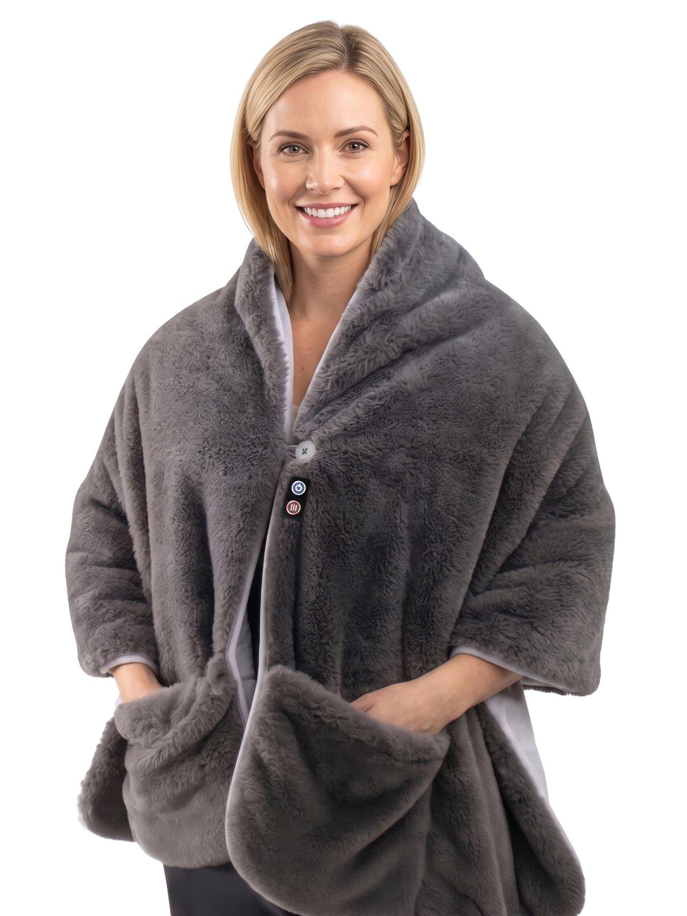 Homedics Soft Heated Shawl