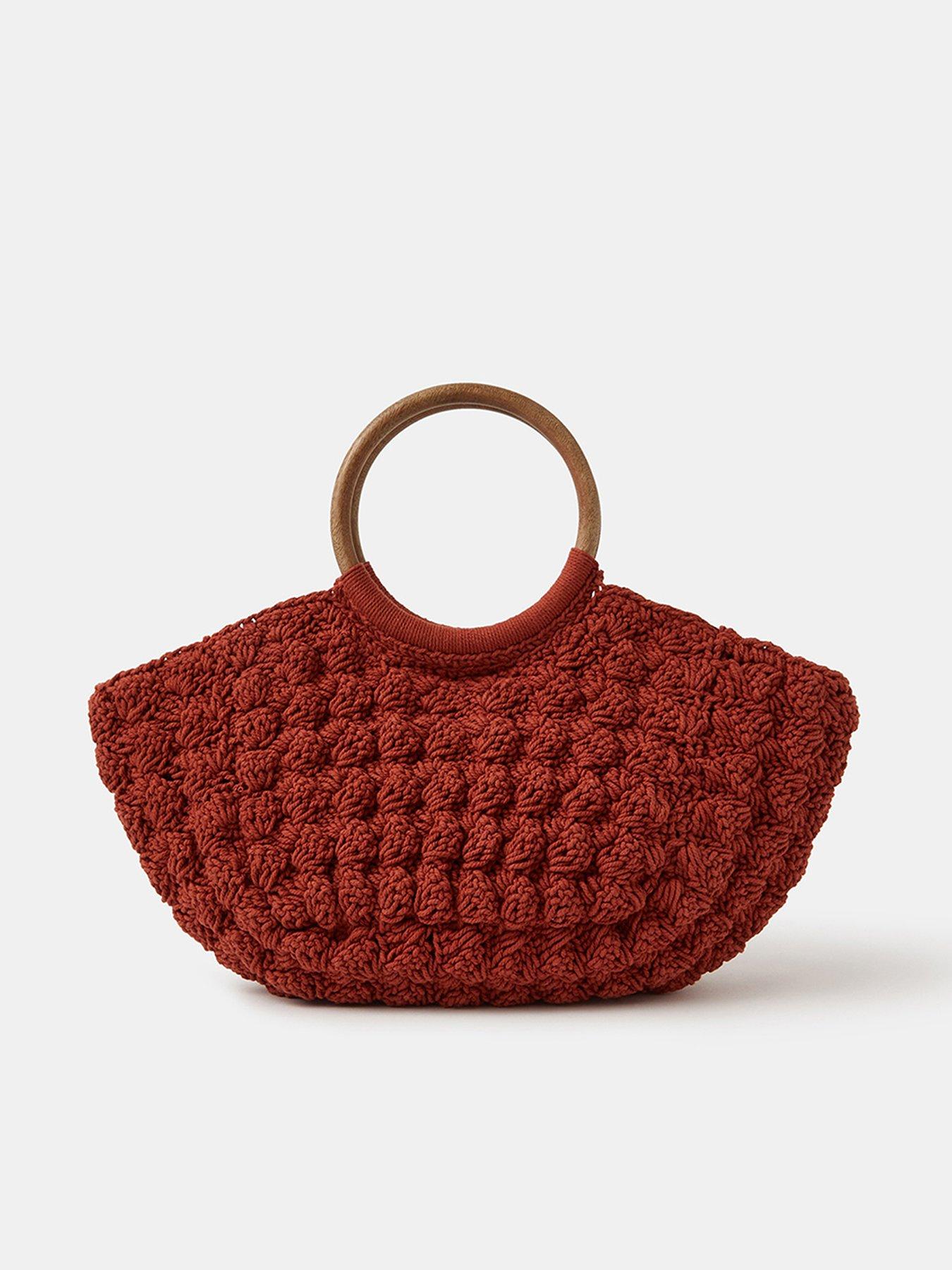 accessorize-wooden-macrame-handheld-bag--orange