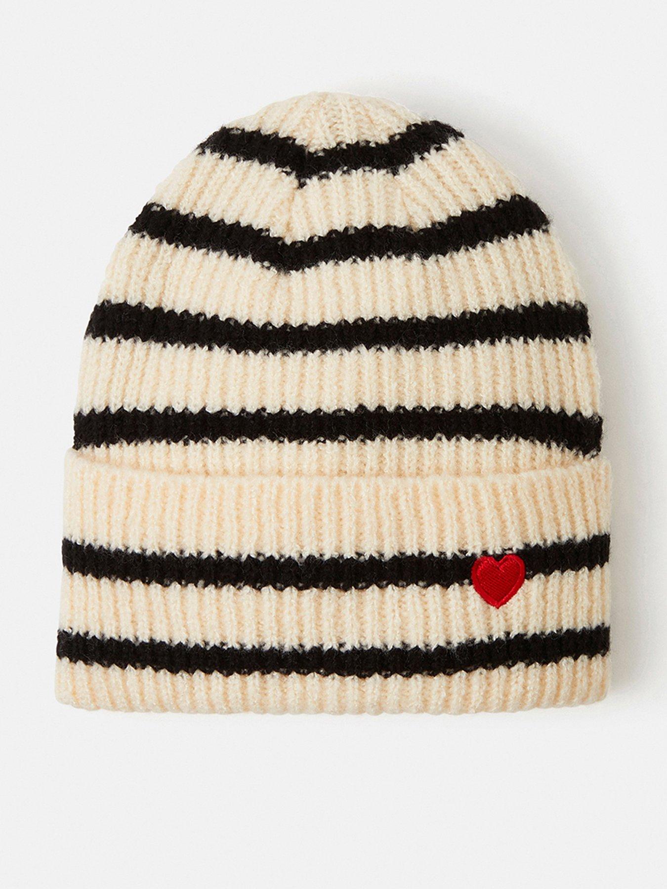 Accessorize Striped Beanie Hat - Multi
