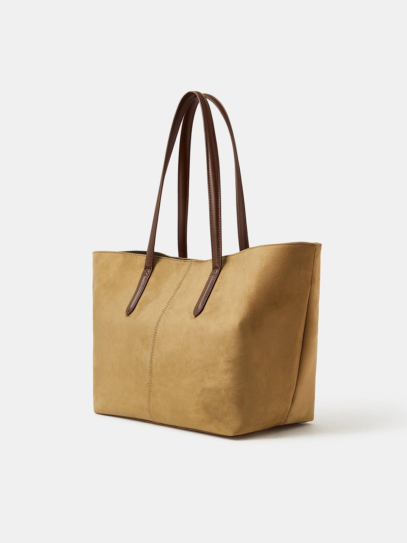  image of accessorize-suedette-tote-bag