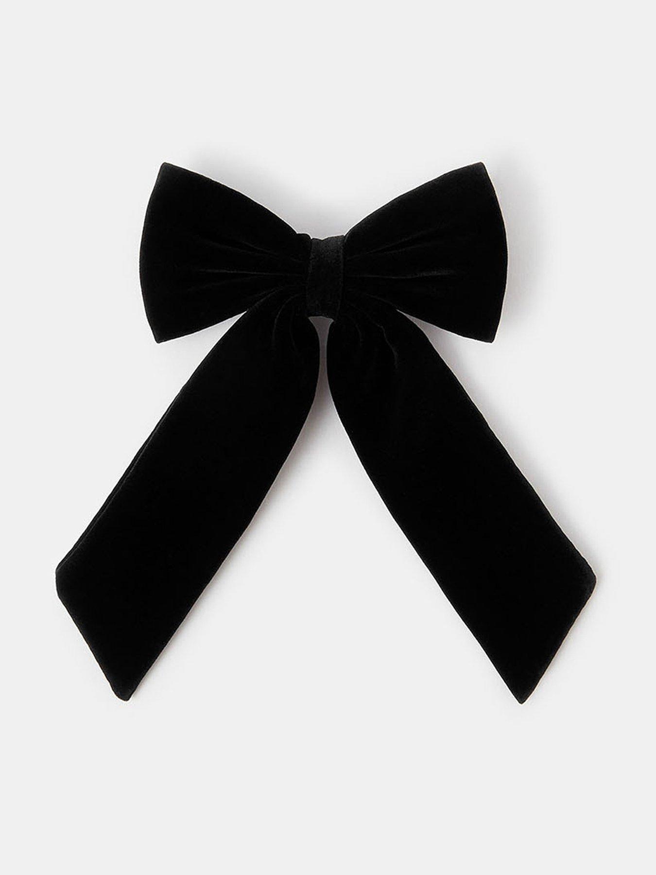 Velvet Bow - Black