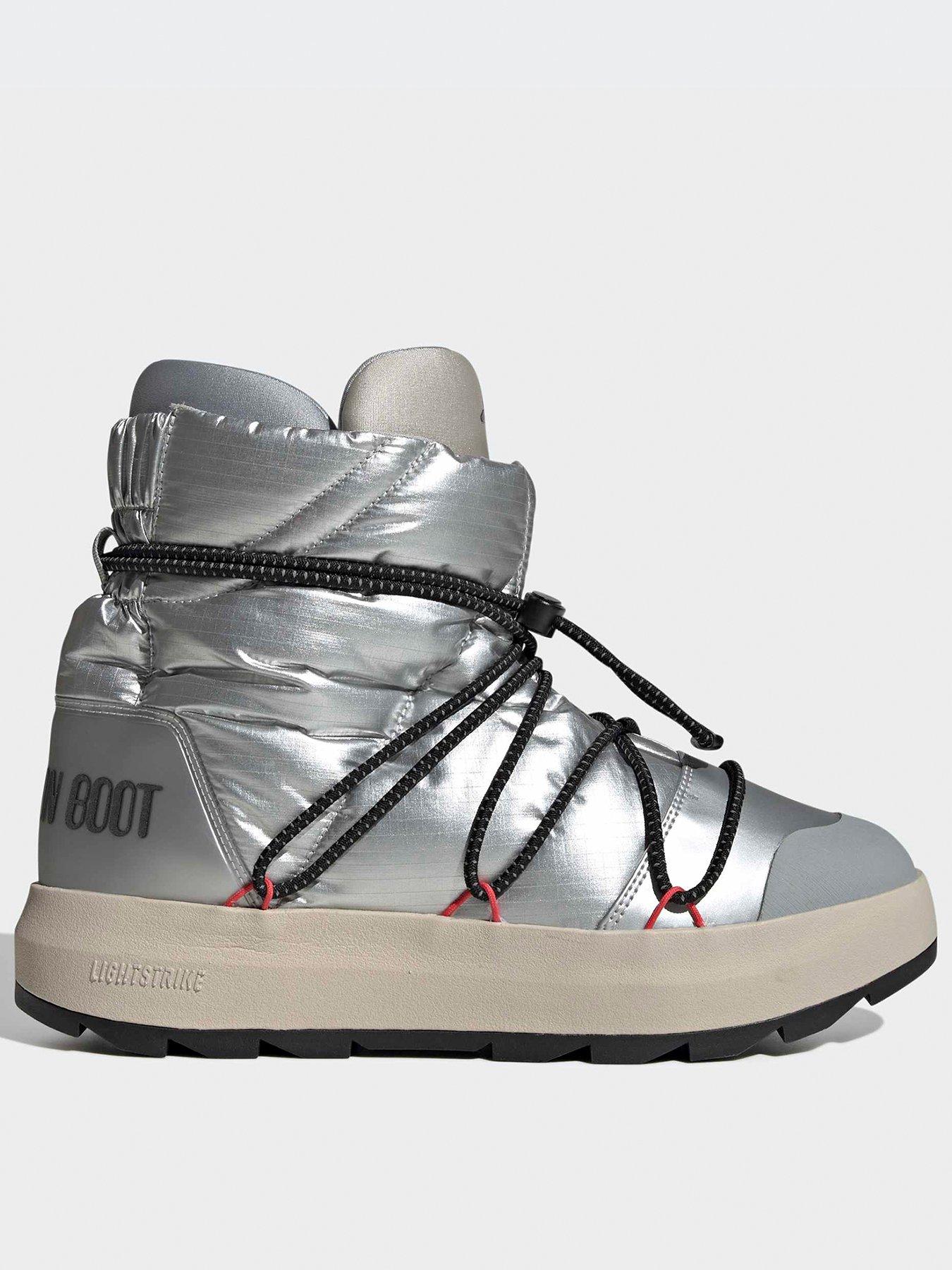 Image 1 of 7 of adidas Women's X Moonboot Ace Trainers - Silver