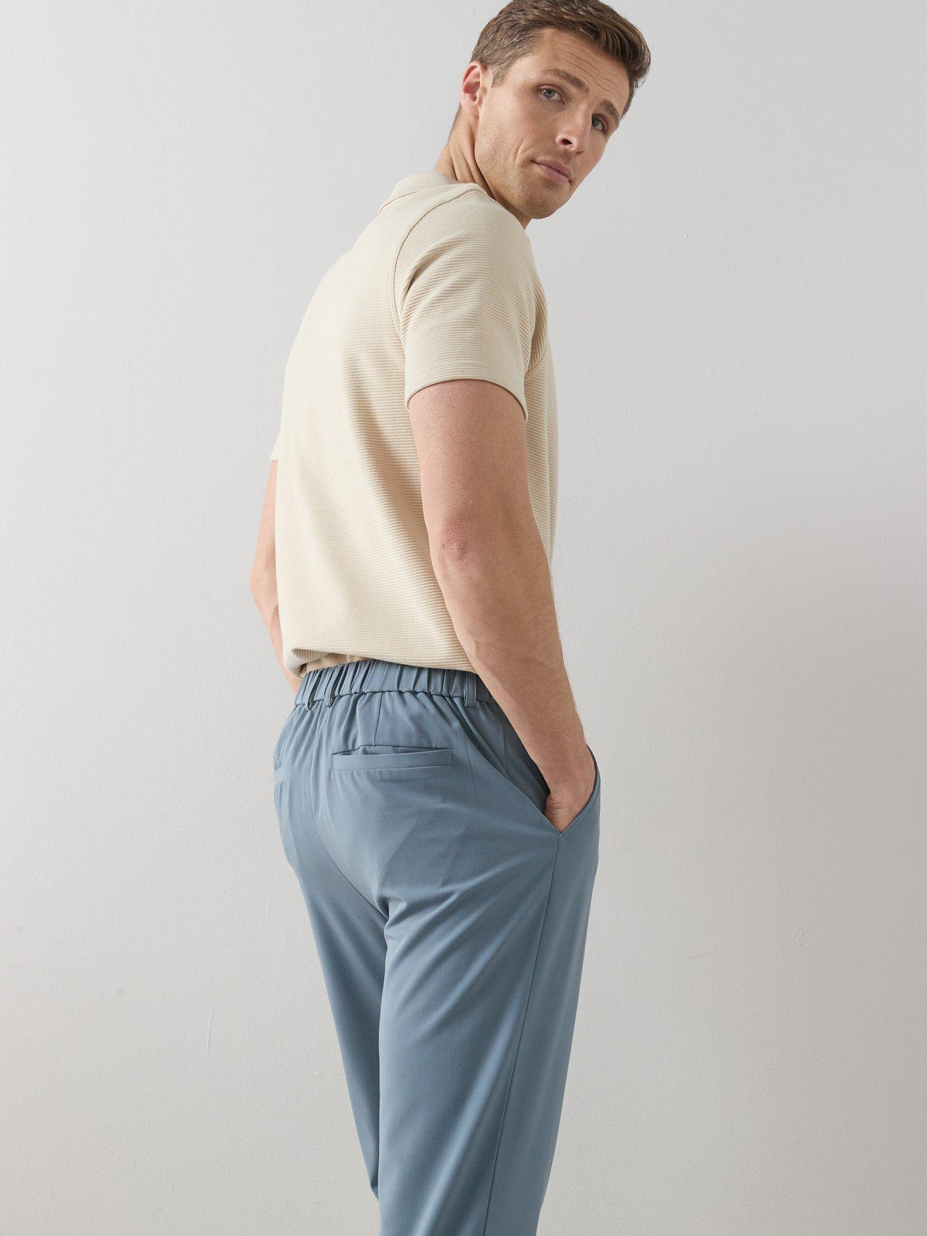 Image 5 of 6 of The Very Collection Formal Trouser - Blue