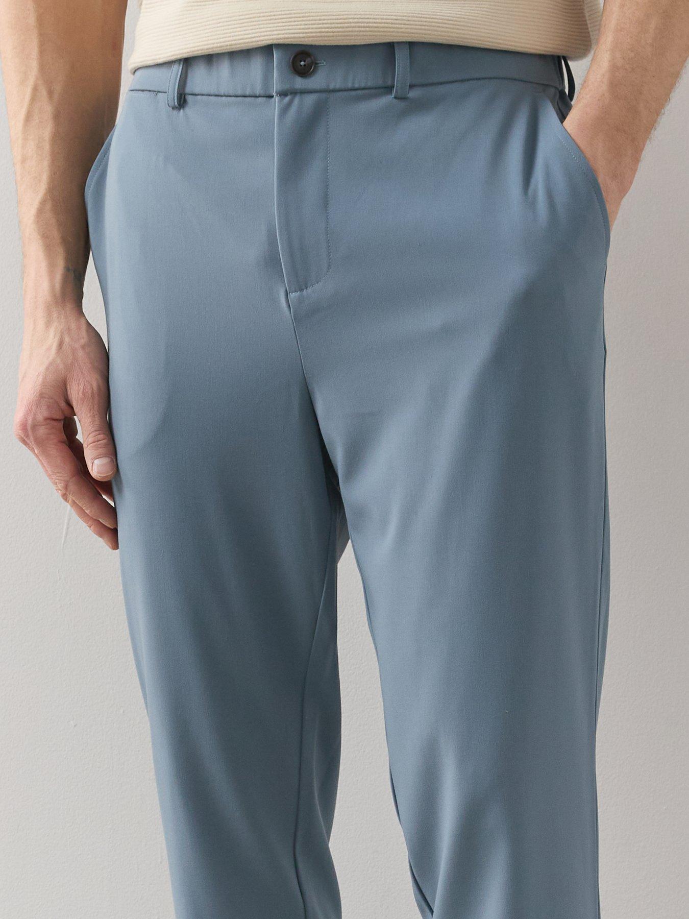 Image 6 of 6 of The Very Collection Formal Trouser - Blue