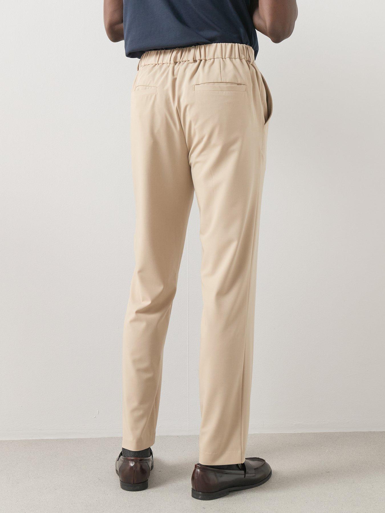 Image 2 of 6 of The Very Collection Formal Trousers - Stone