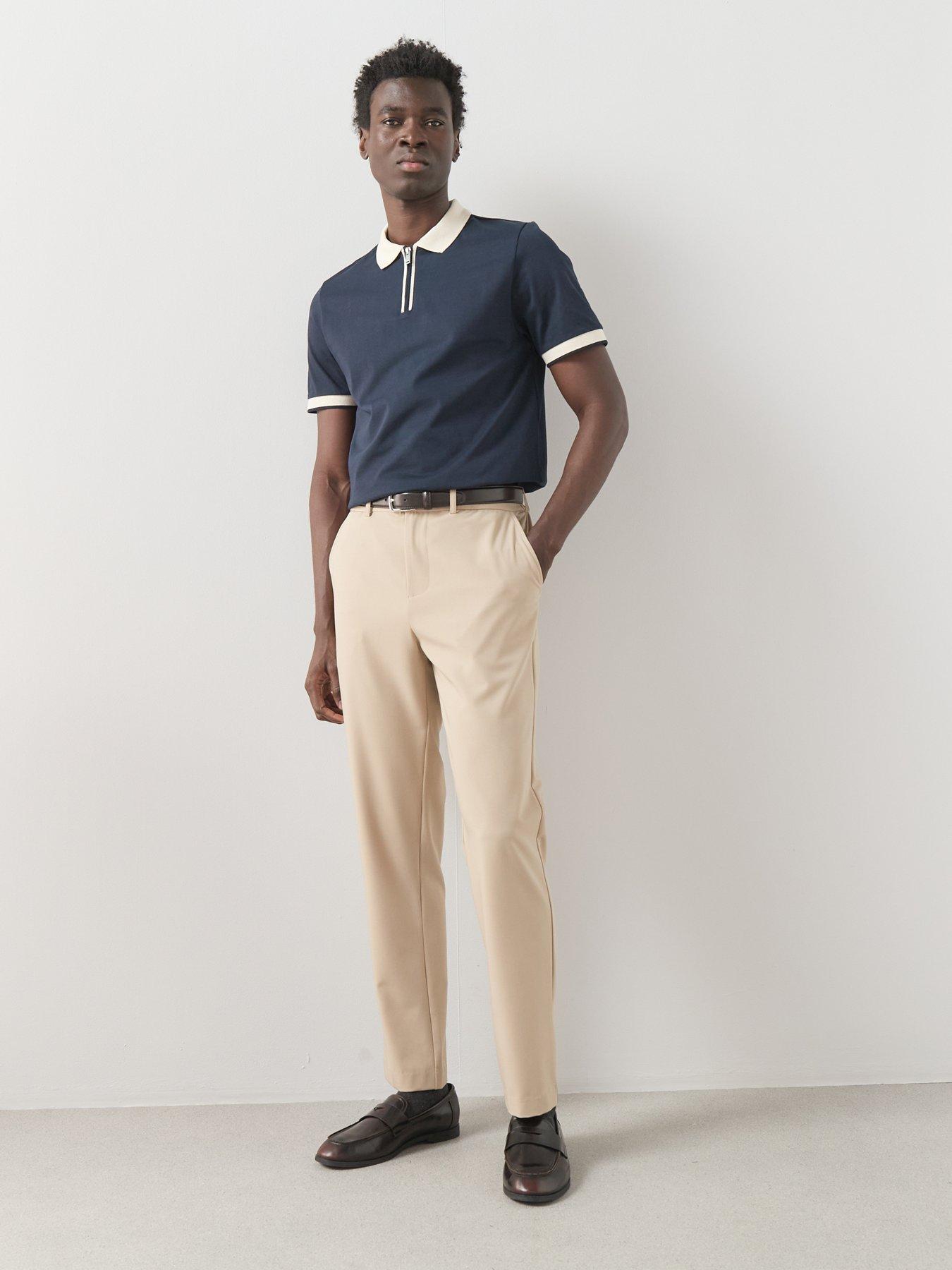 Image 3 of 6 of The Very Collection Formal Trousers - Stone