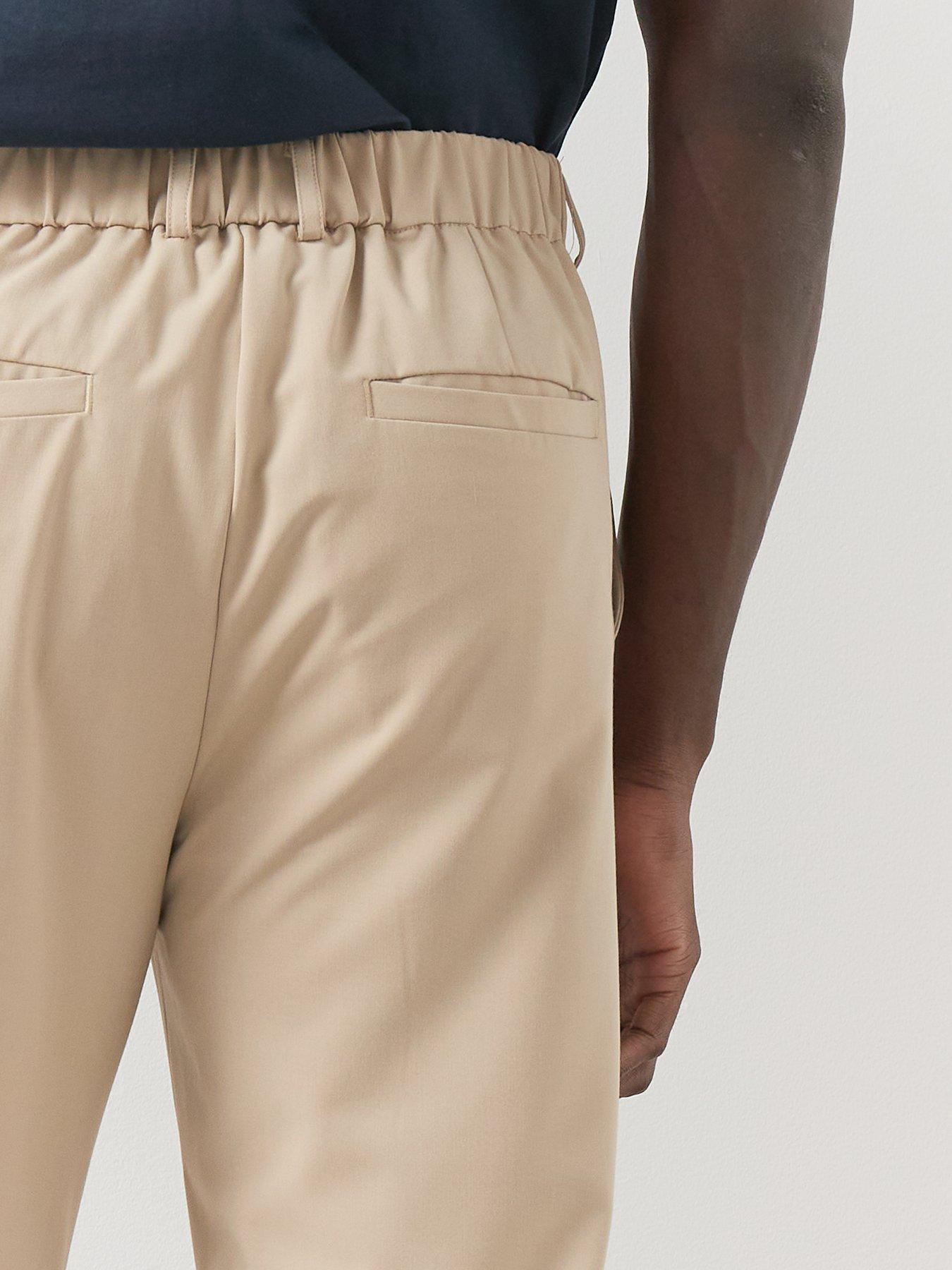 Image 6 of 6 of The Very Collection Formal Trousers - Stone