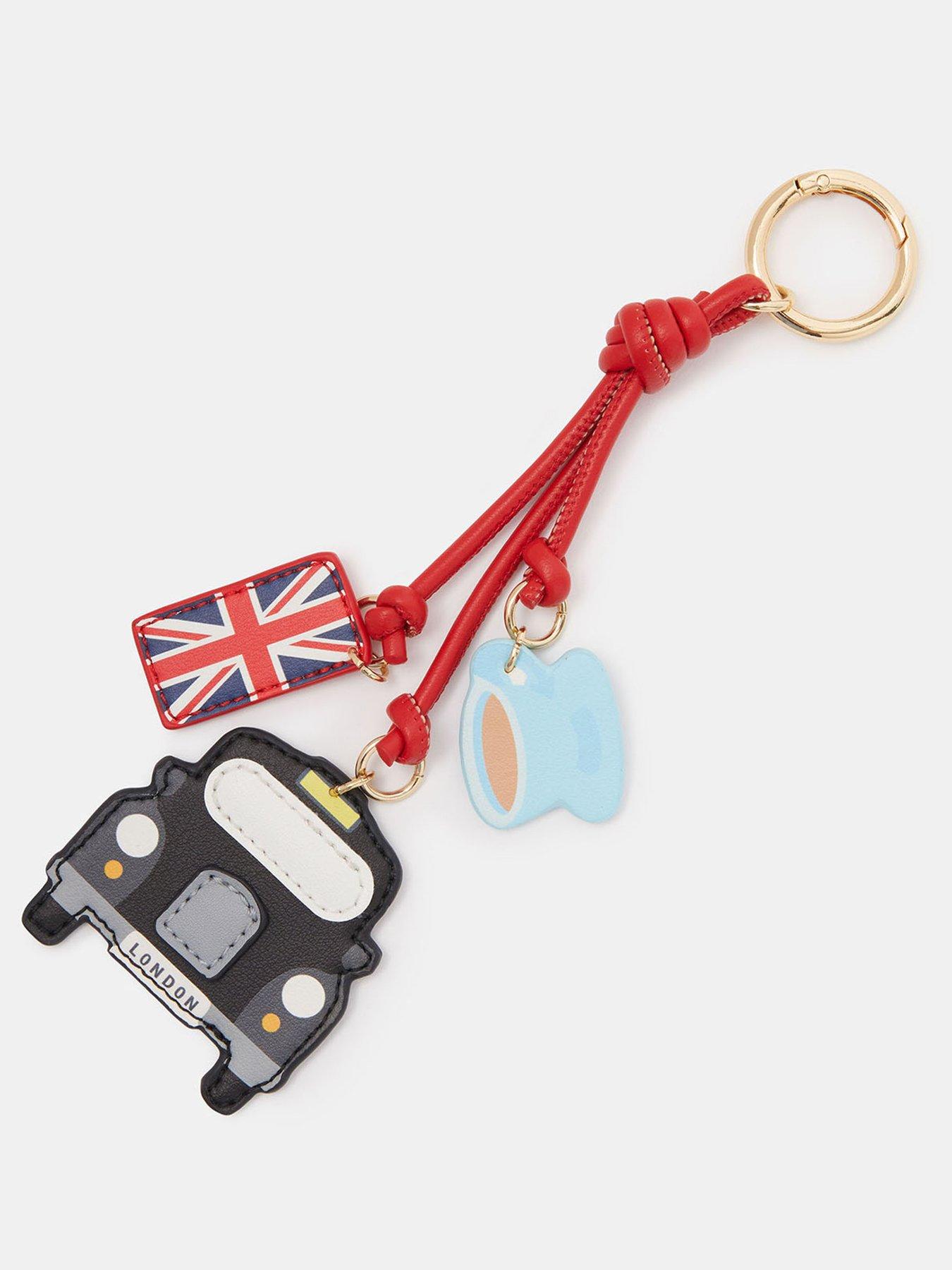  image of accessorize-london-taxi-bag-charm-multi