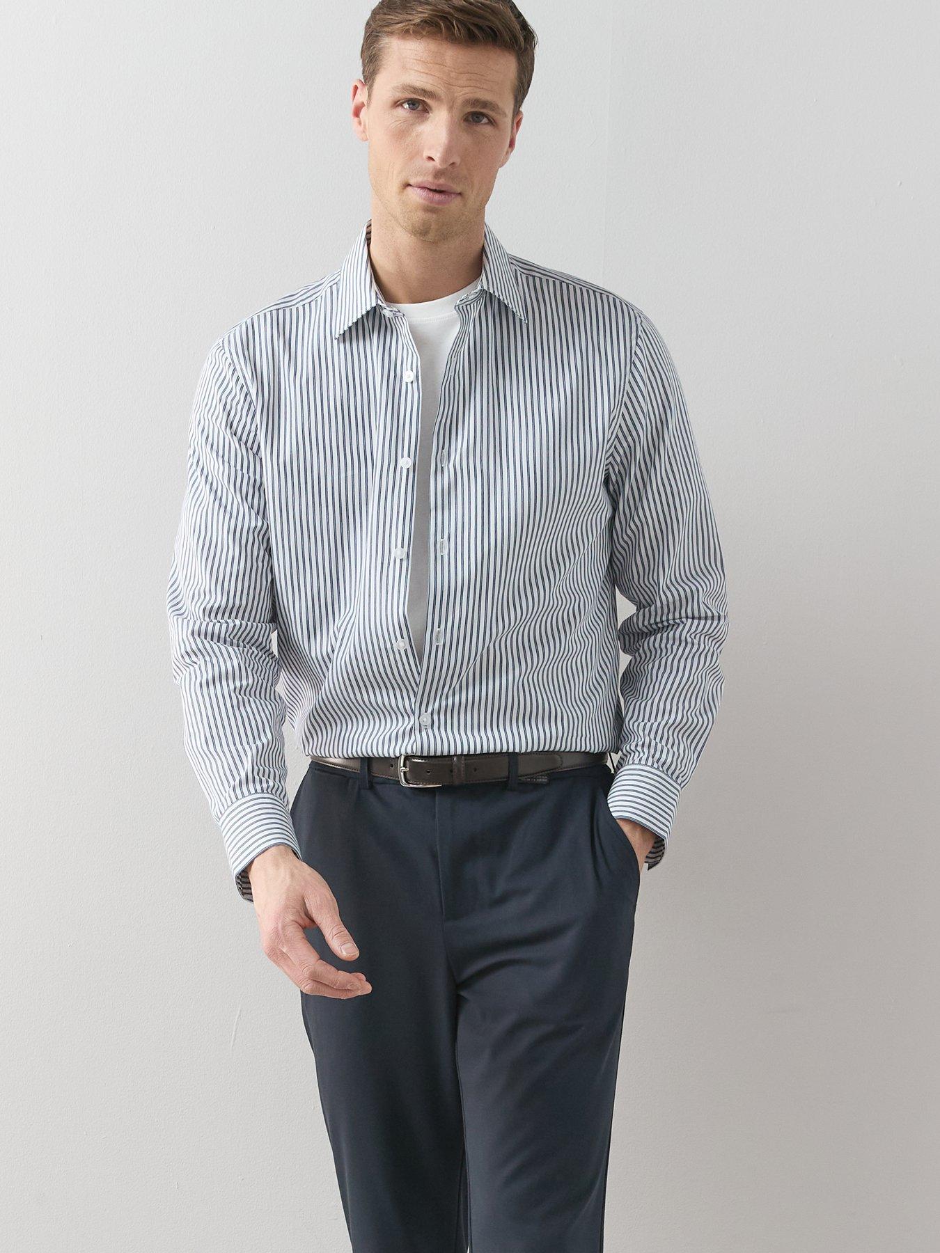 Image 6 of 7 of The Very Collection Formal Trousers - Navy