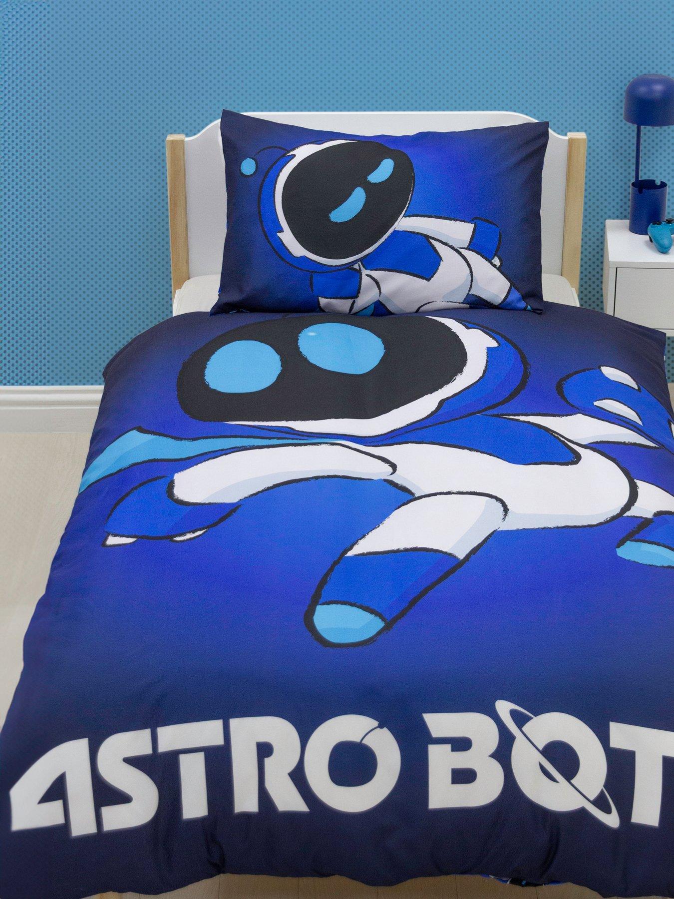 Image 1 of 5 of Astrobot Space Panel Duvet- Single